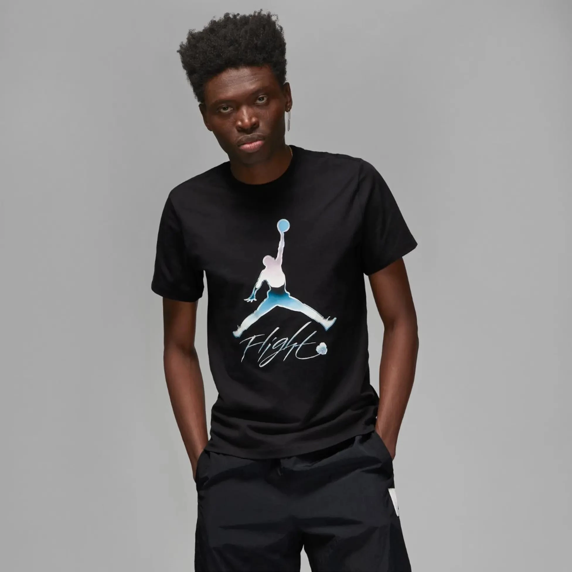 Чоловіча футболка JORDAN M J BRAND GRAPHIC SS CREW DV8414-010, 2XL — фото 2