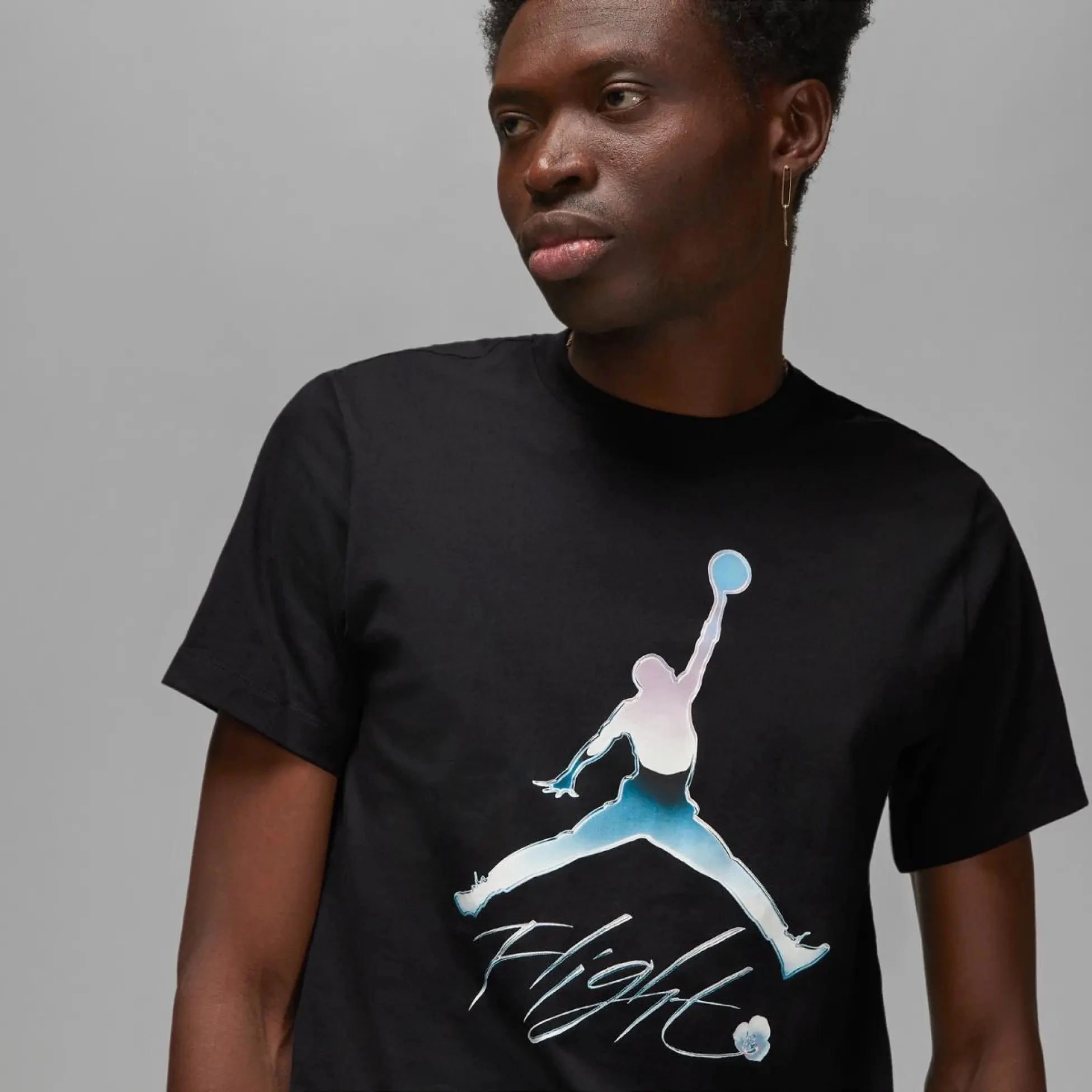 Чоловіча футболка JORDAN M J BRAND GRAPHIC SS CREW DV8414-010, 2XL — фото 4