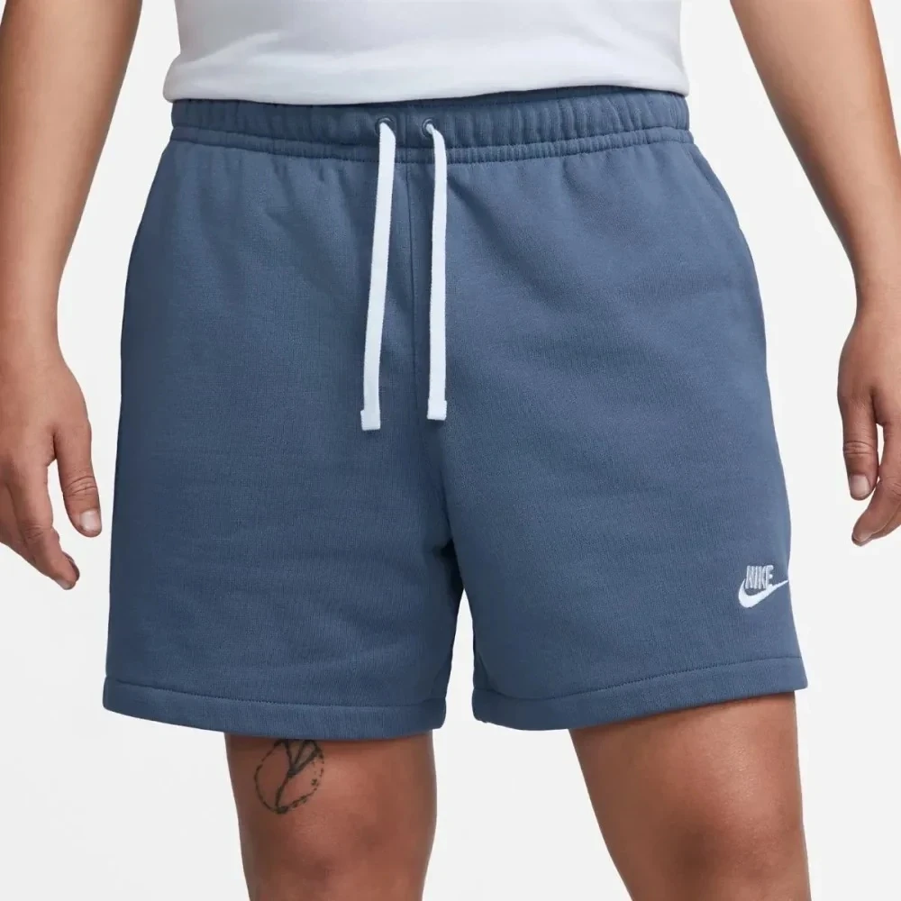 Шорти чоловічі Nike Club Fleece French Terry Flow Shorts Blue (DX0731-491) — фото 3