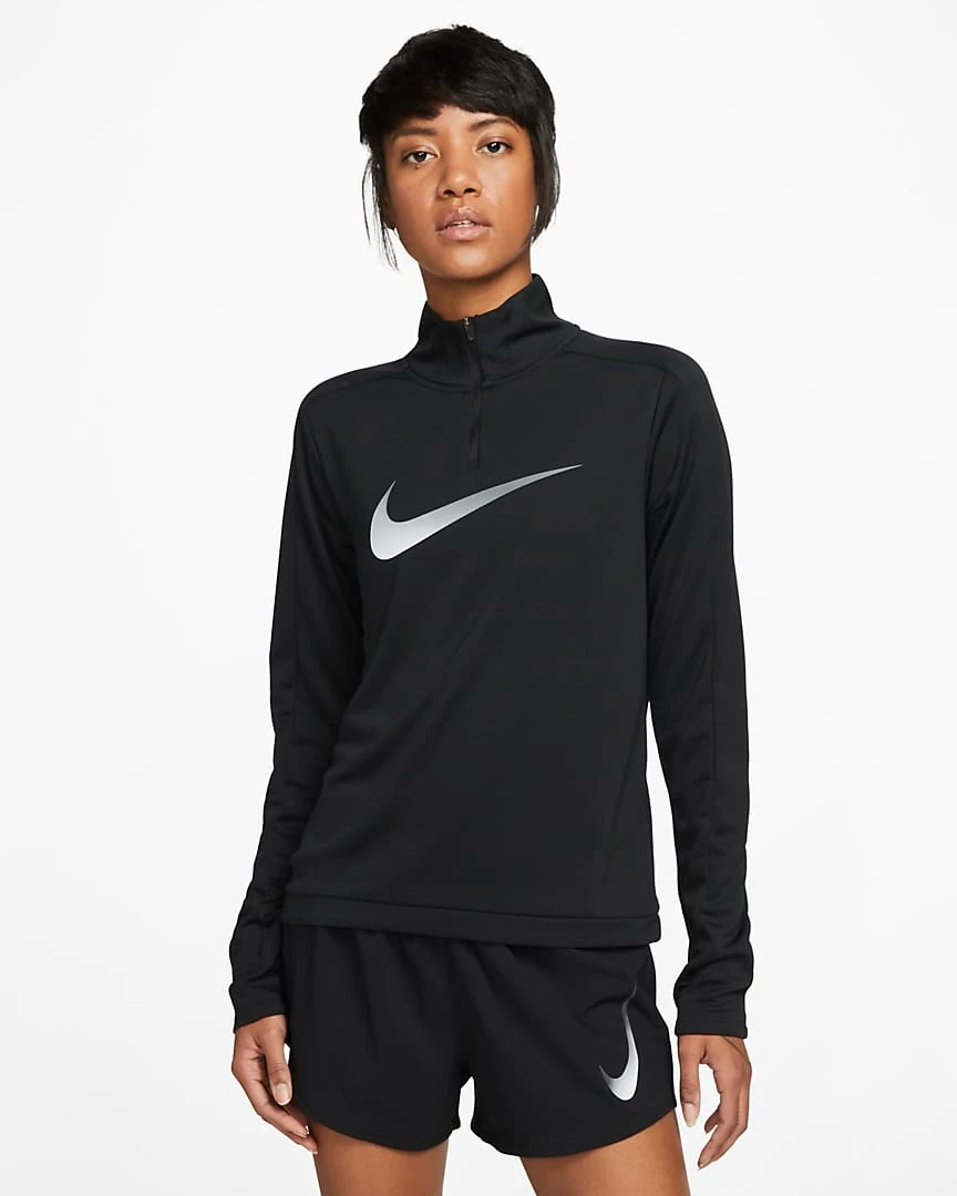 Кофта жіночі Nike Dri-Fit Swoosh Top (DX0952-010) — фото 1