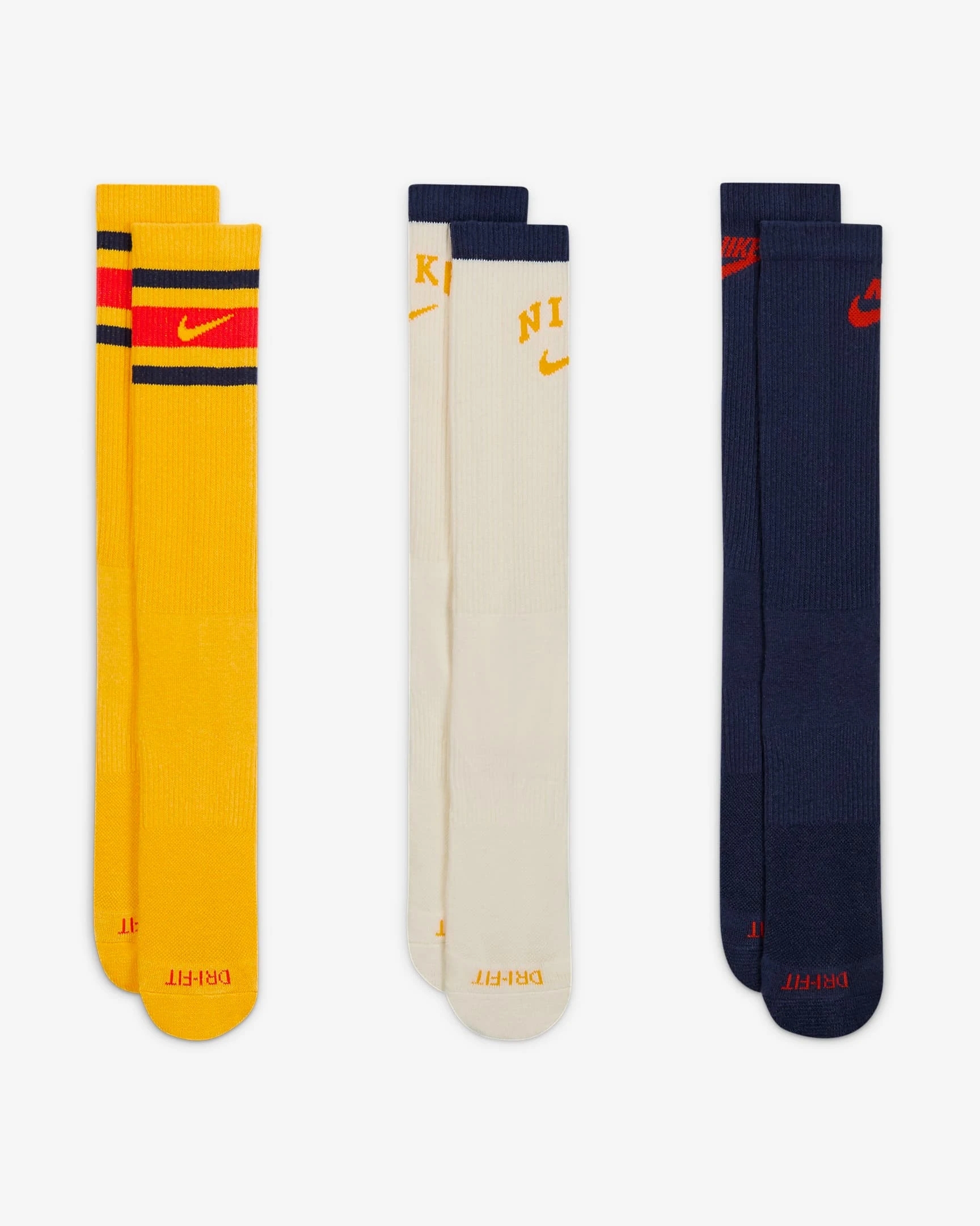 Шкарпетки Nike Everyday Plus Cushioned Crew Multi (3 ) (DX7665-910) — фото 1