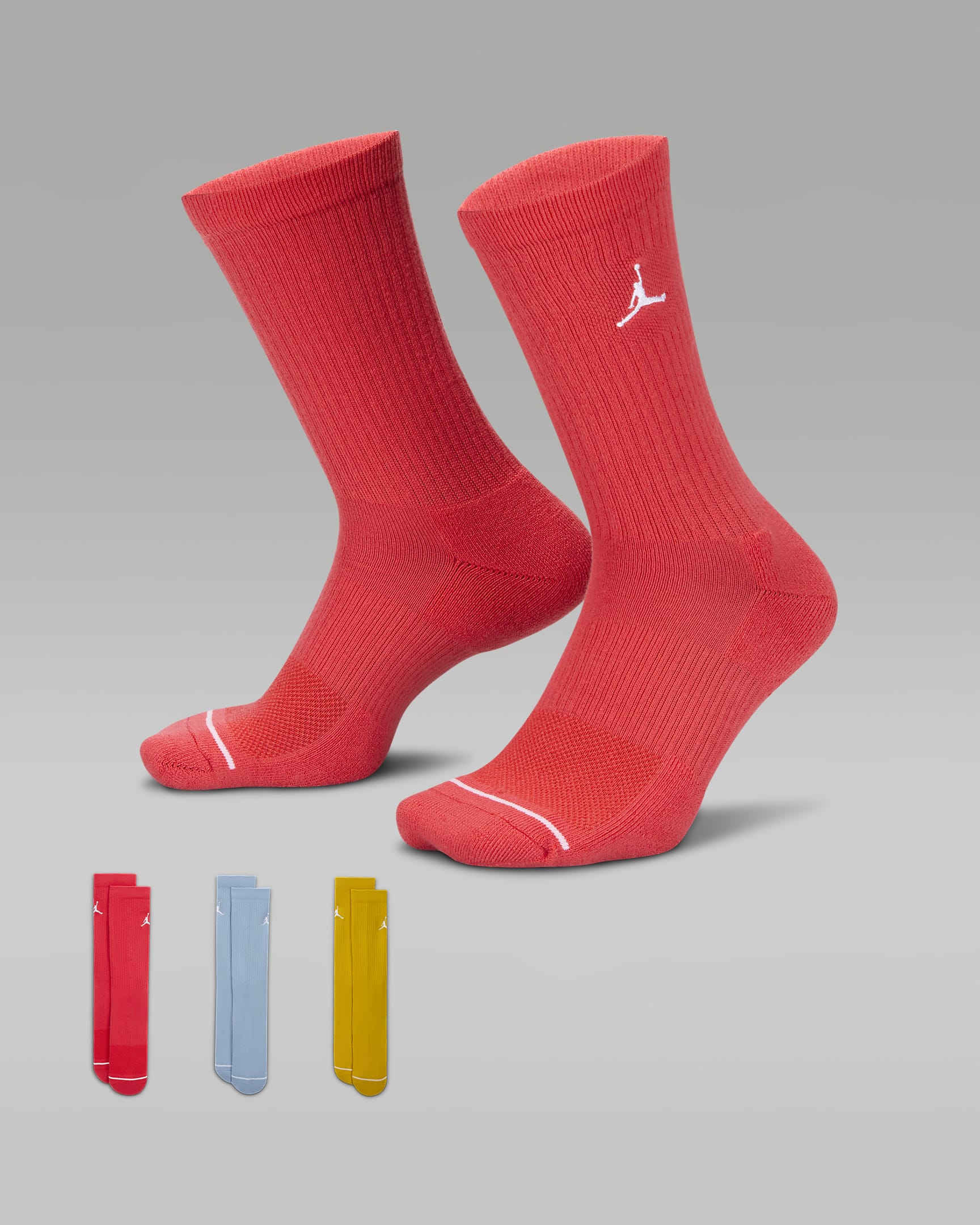 Шкарпетки Jordan Everyday Cush Poly Crew Multi (3 ) (DX9632-917) — фото 1