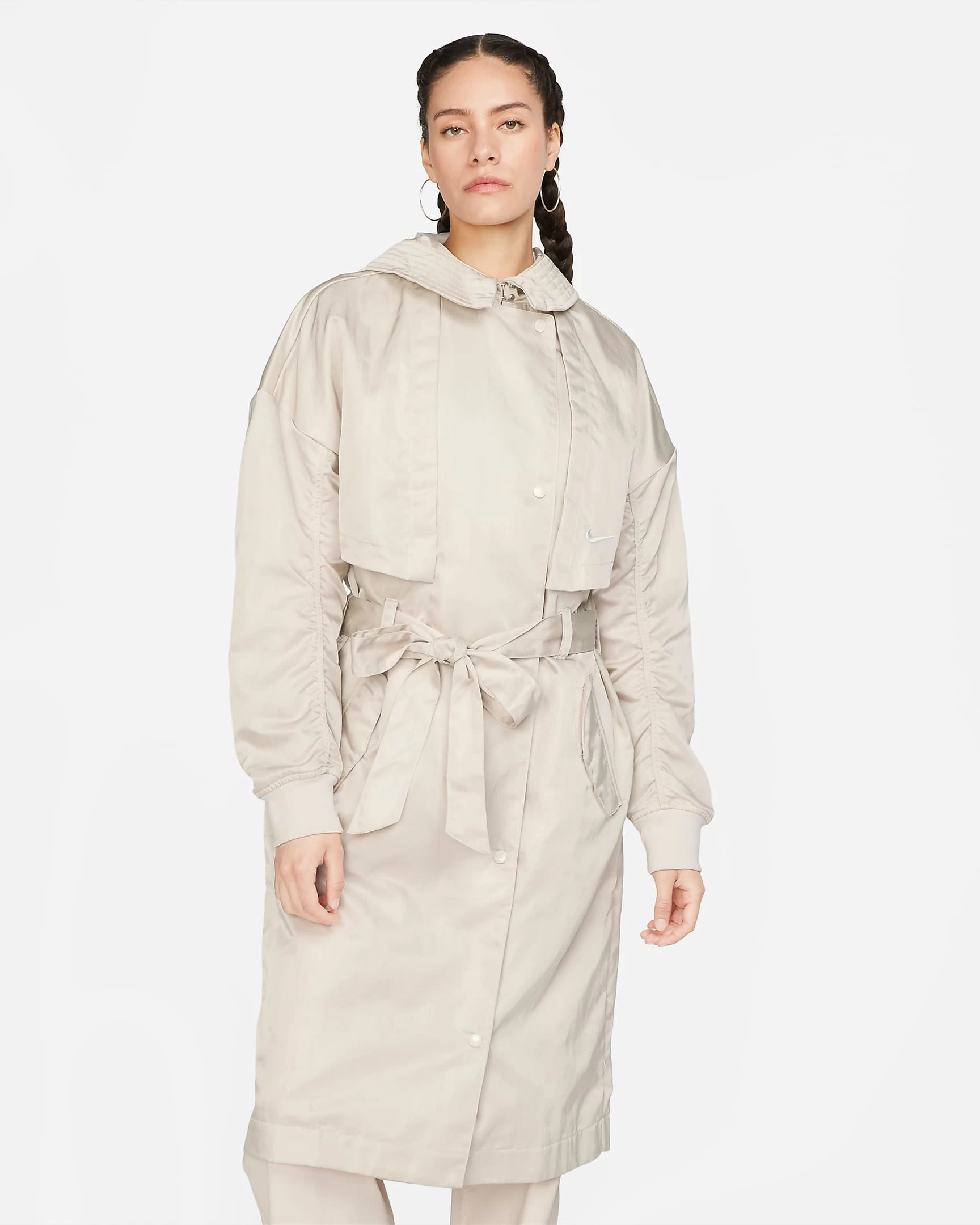 Жіноча куртка Nike Sportswear Essential Jacket Trench FB4521-104 — фото 2