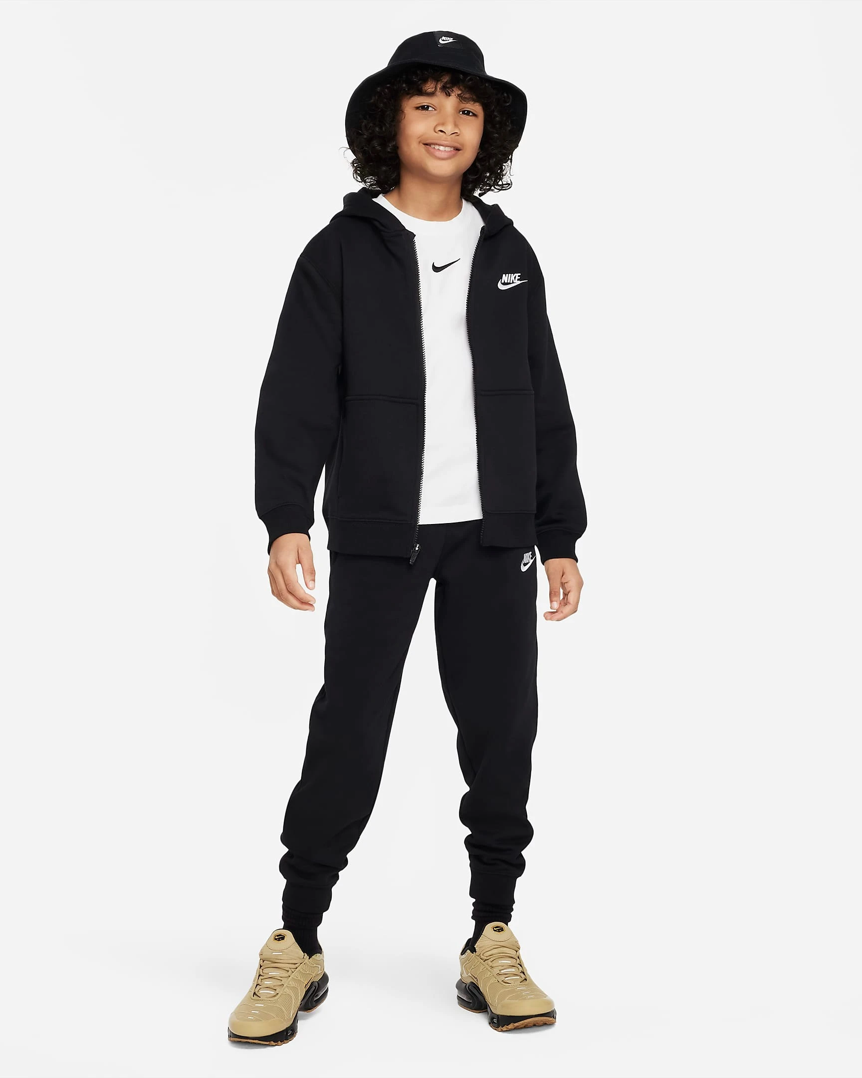 Спортивний костюм дитячий Nike Club Flc Fz Tracksuit (FD3114-010) — фото 1