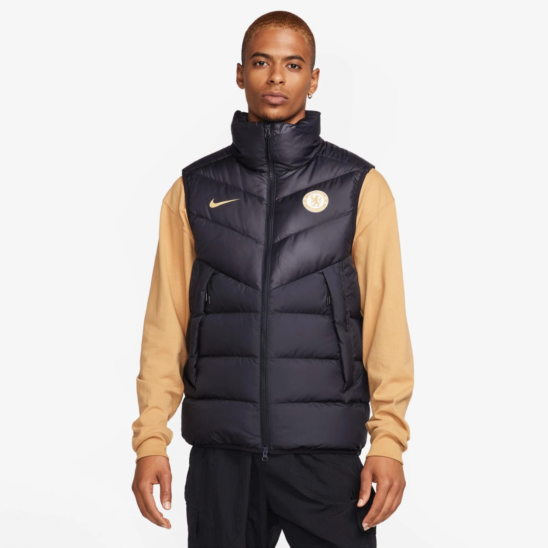Жилетка чоловіча Nike Chelsea F.C. Windrunner Black (FN0728-426) — фото 1