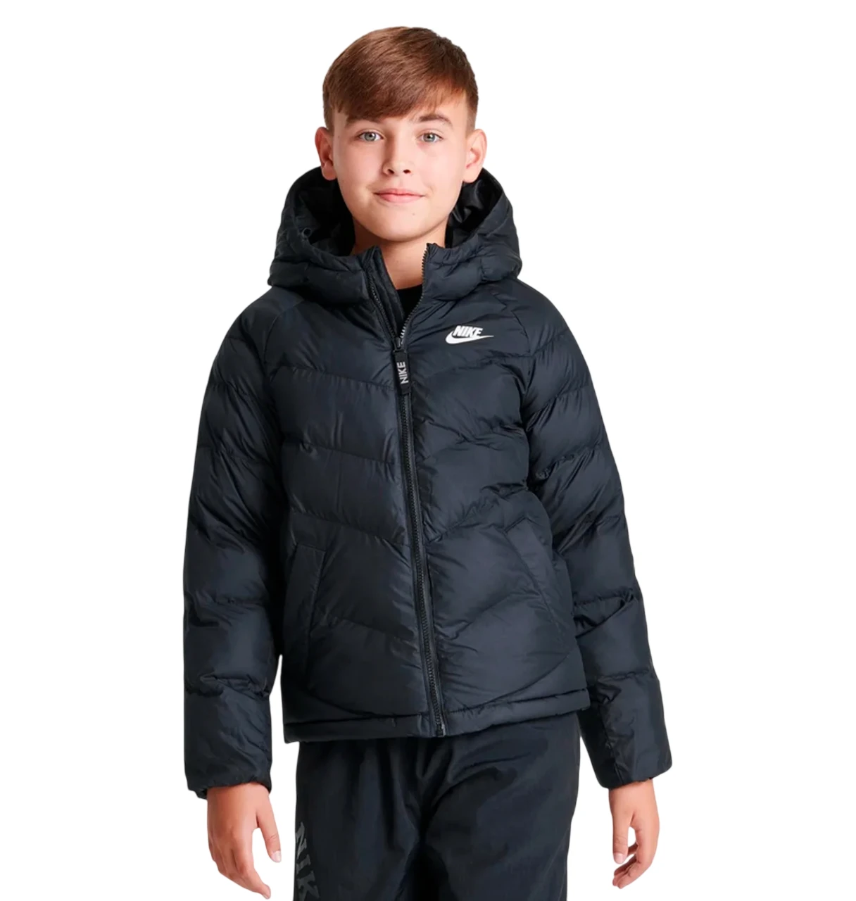 Куртка дитяча Nike Unisex Puffer Hooded Jacket (FN7730-010) — фото 1