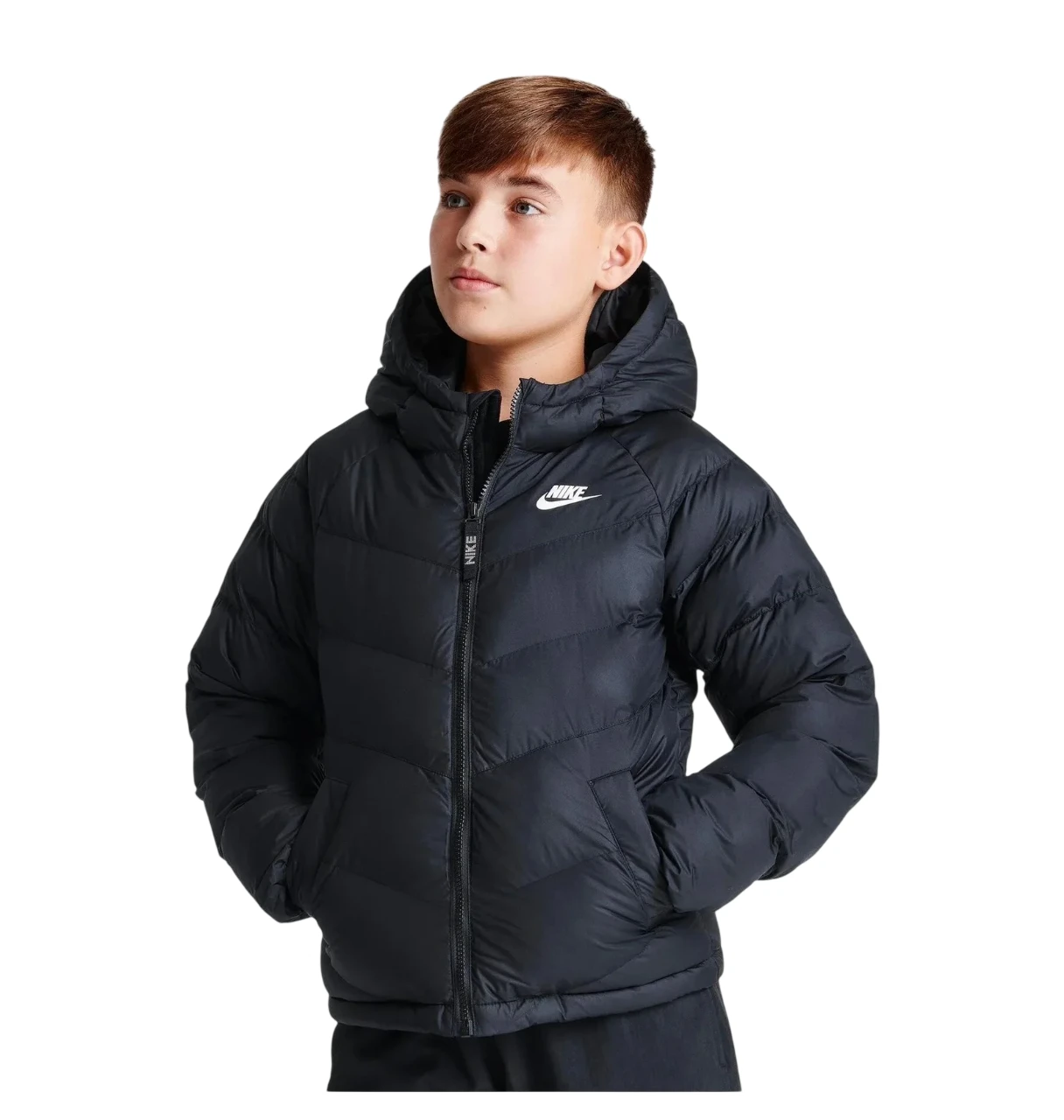 Куртка дитяча Nike Unisex Puffer Hooded Jacket (FN7730-010) — фото 5