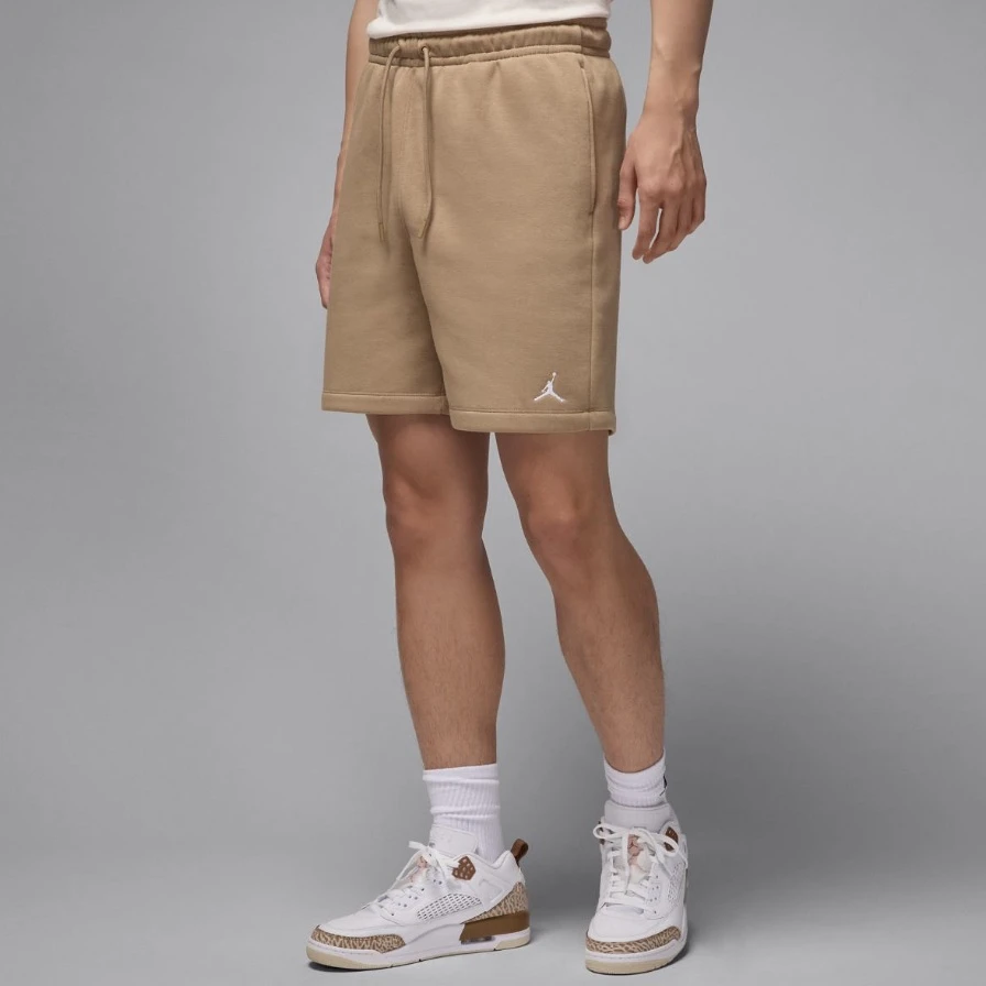 Шорти чоловічі Jordan Brooklyn Fleece Beige (FV7285-257) — фото 1