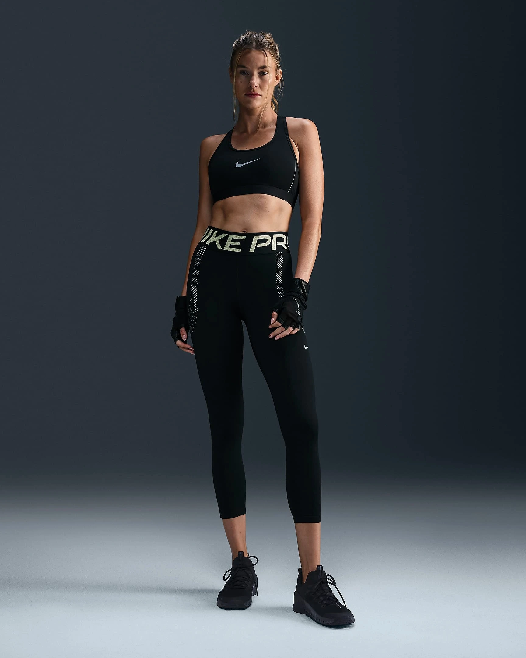 Лосіни жіночі Nike Pro Sculpt Dri-Fit High-Rise 7/8 Black (FV7948-010) — фото 1