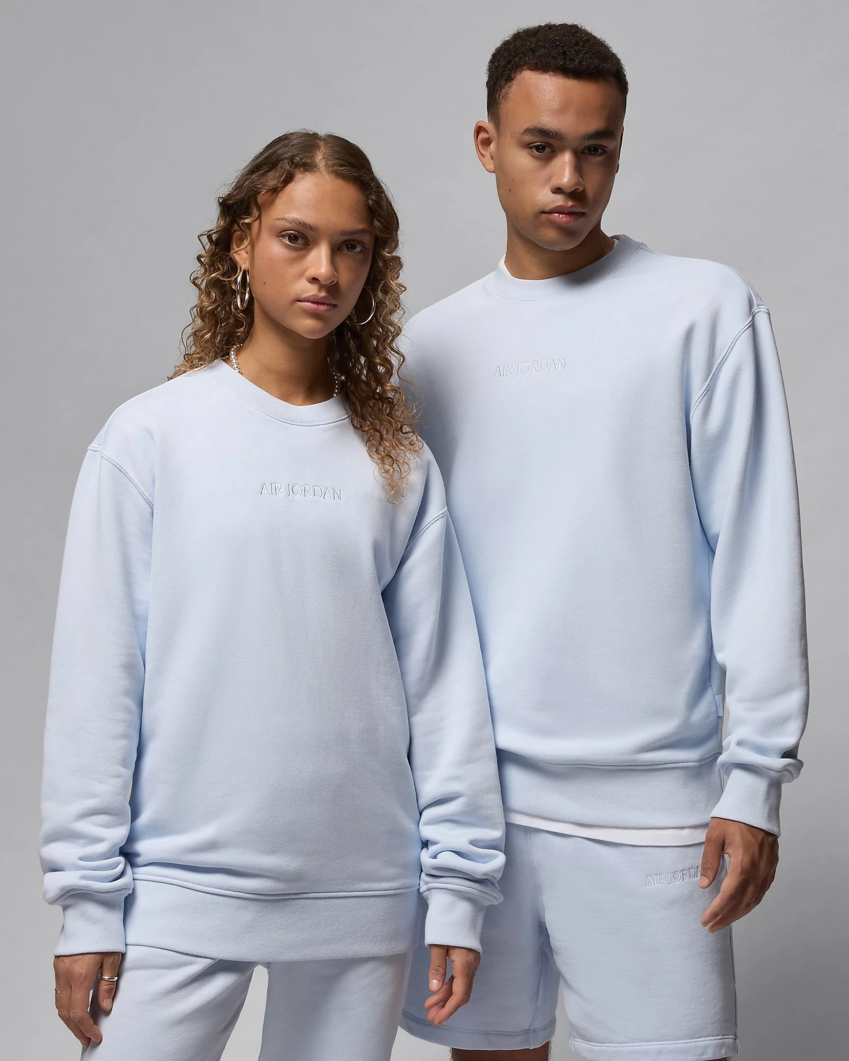 Кофта чоловіча Jordan Wordmark Crewneck White (FZ3950-085) — фото 1