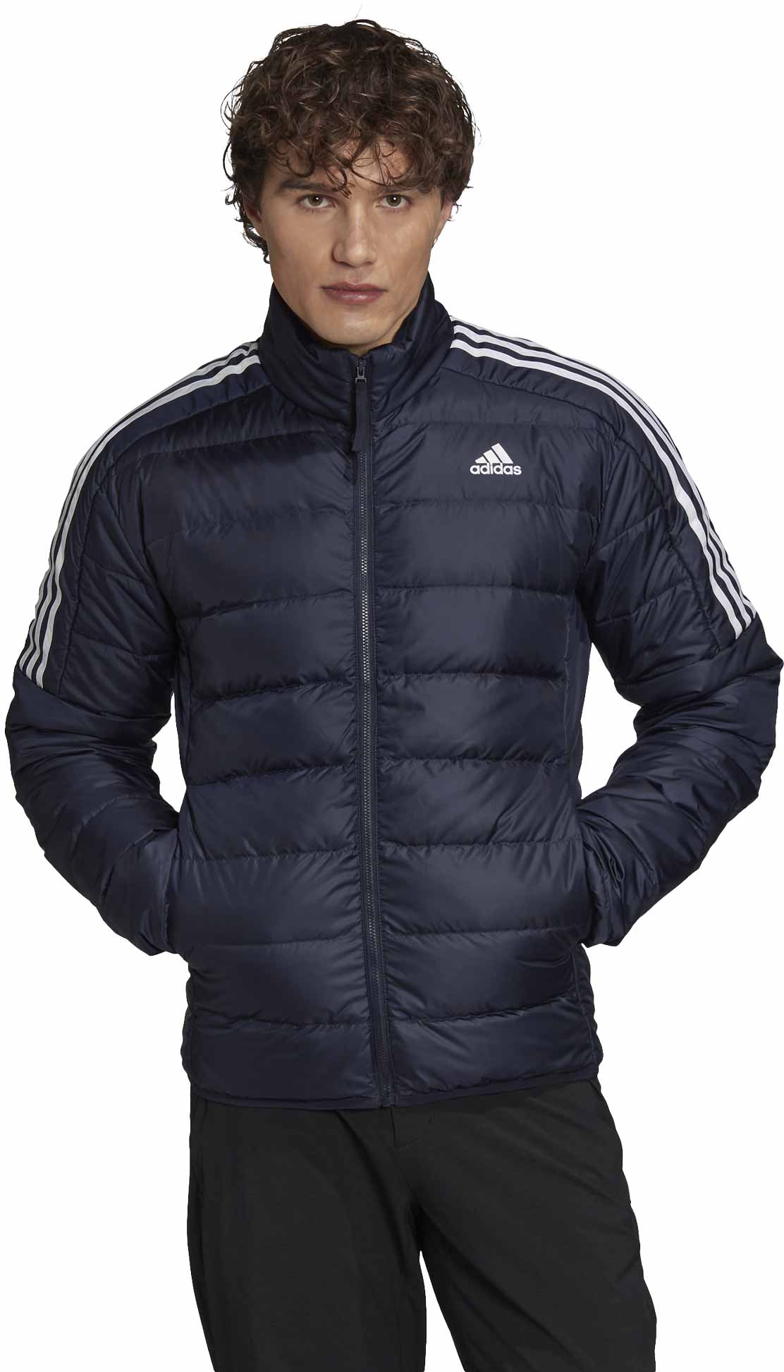 Куртка чоловіча Adidas Essential Down Jacket Blue (GH4594) — фото 4