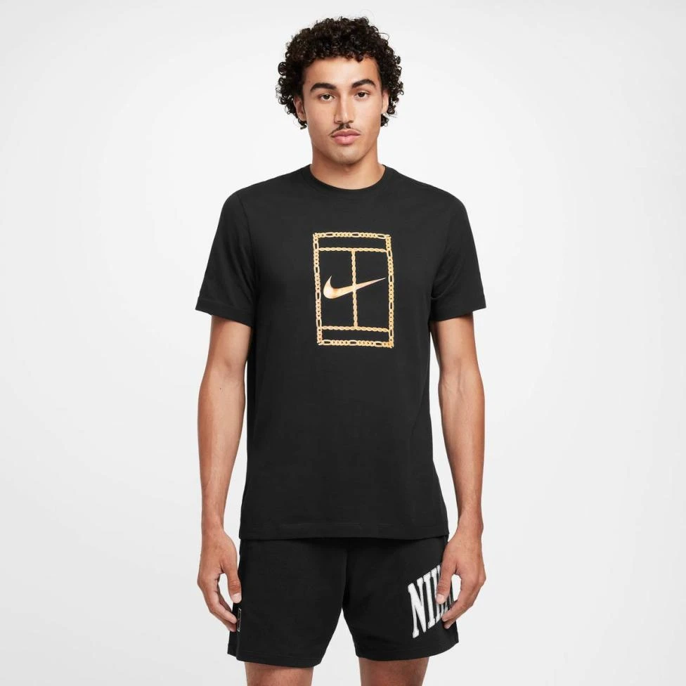 Футболка чоловіча Nike Court Dri-Fit Tennis (HF6217-010) — фото 1