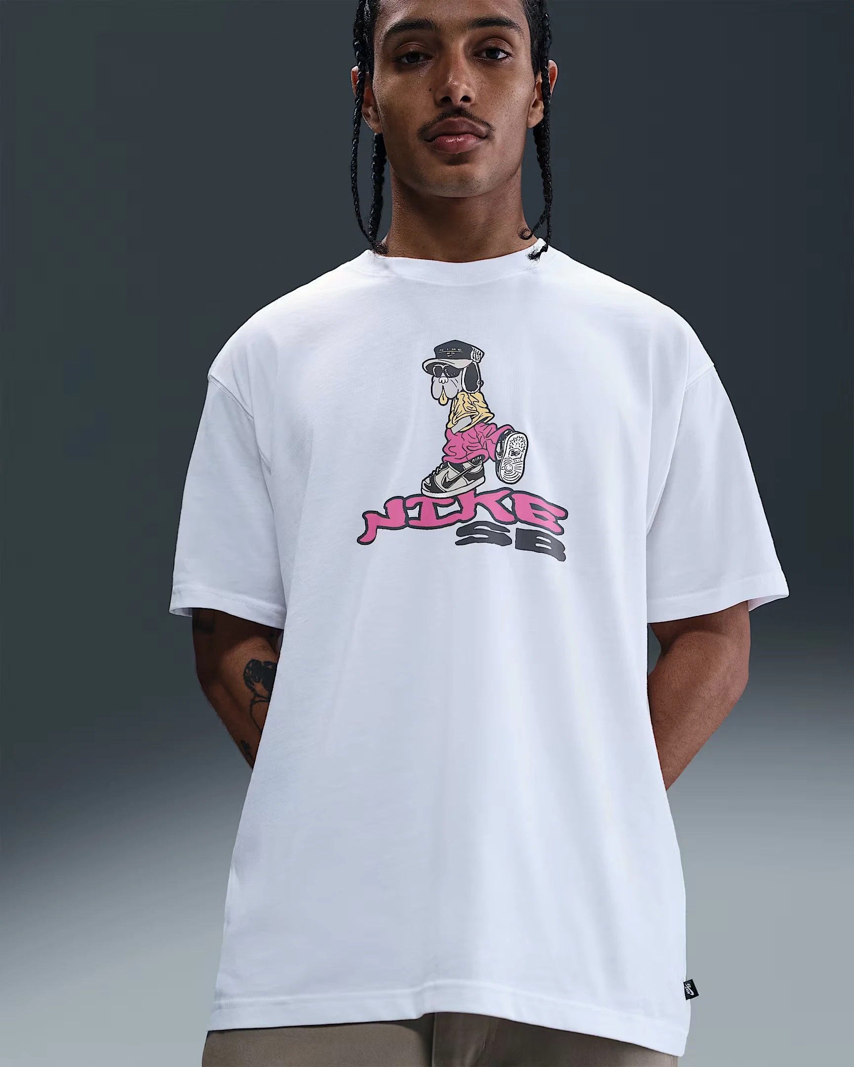 Футболка чоловіча NIKE SB U TEE M90 OC DUNK DOG HJ0896-100, 2XL — фото 2
