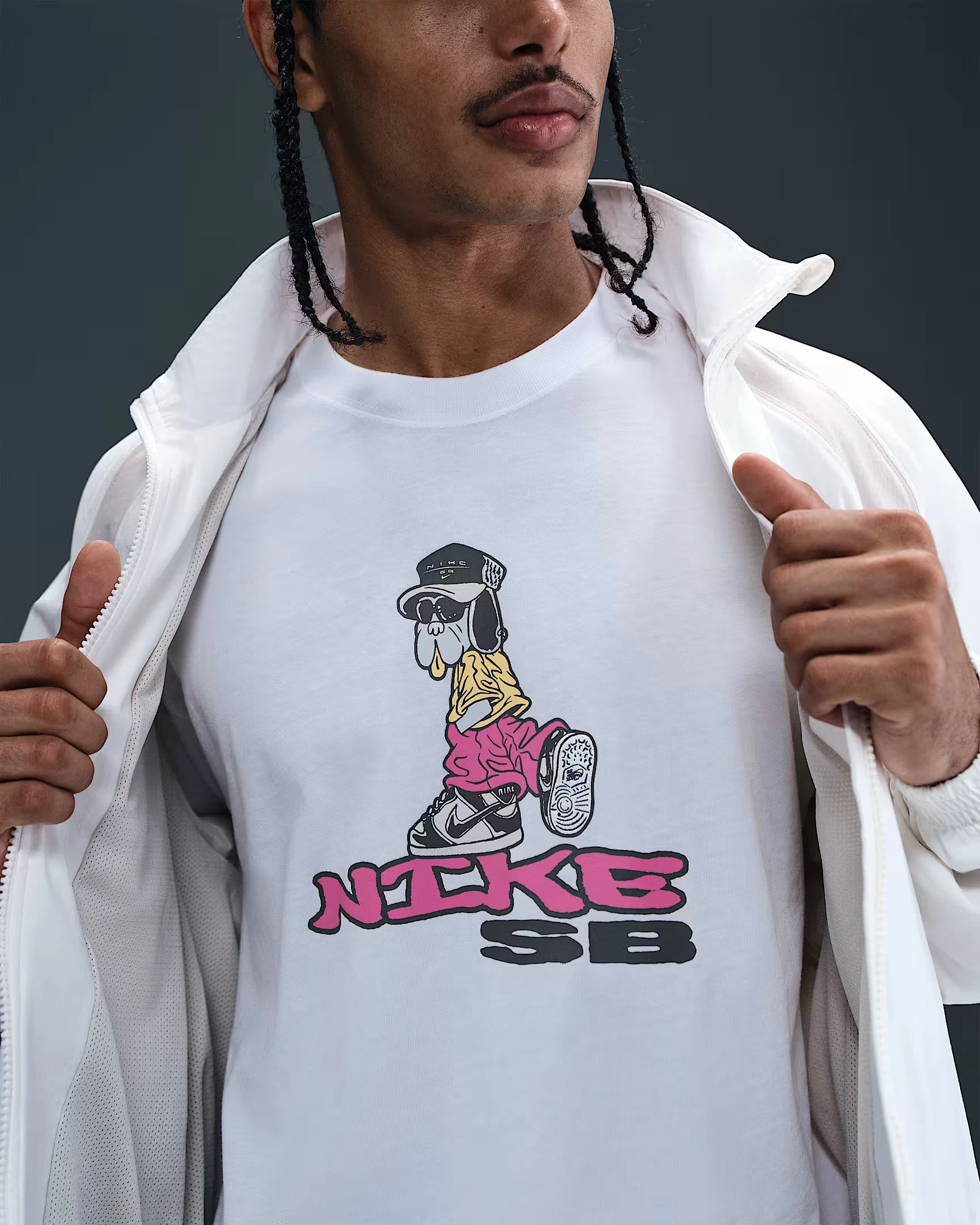 Футболка чоловіча NIKE SB U TEE M90 OC DUNK DOG HJ0896-100, 2XL — фото 4