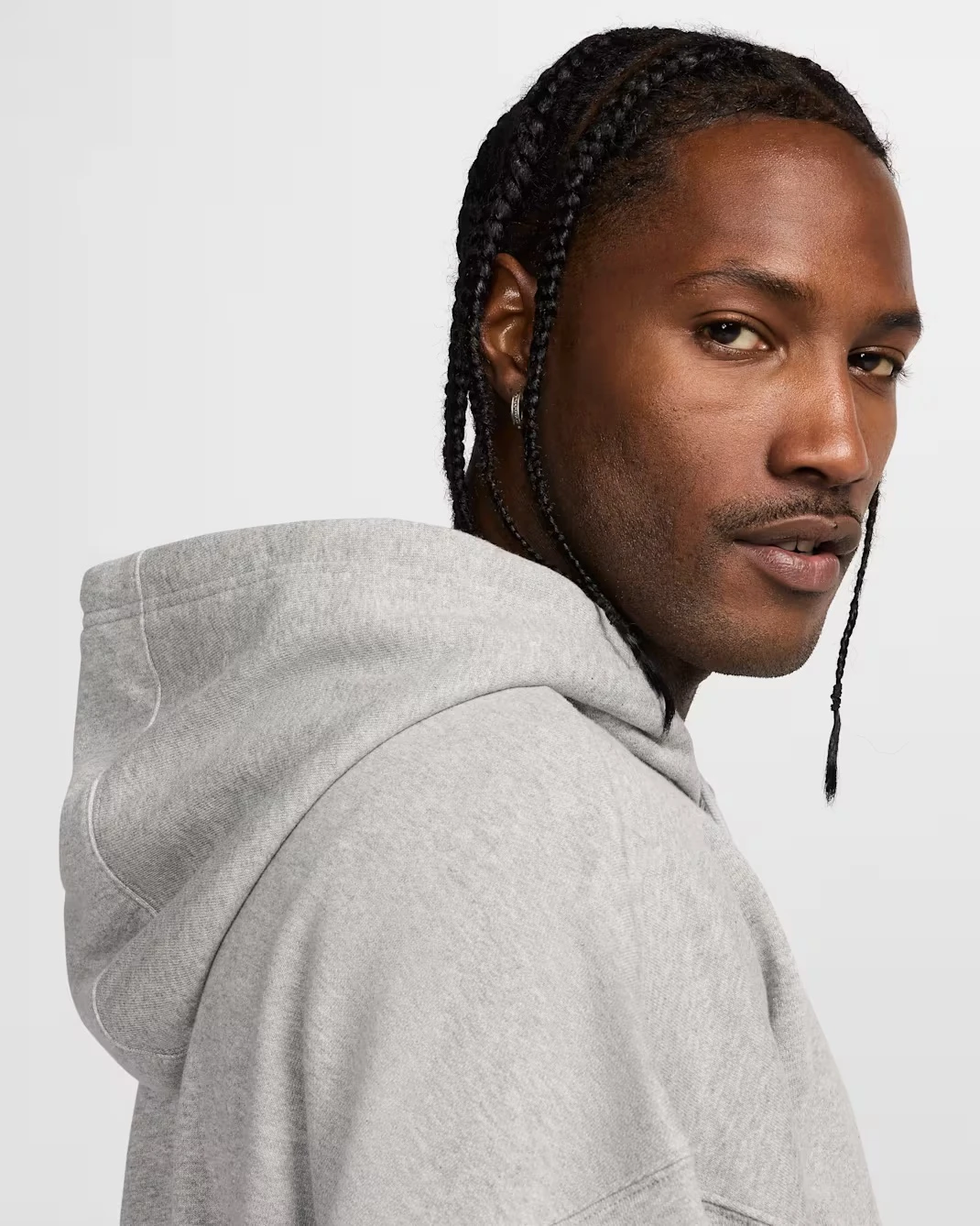 Кофта чоловіча Nike Club Fleece Hoodie French-Terry Grey (HJ1816-063) — фото 7