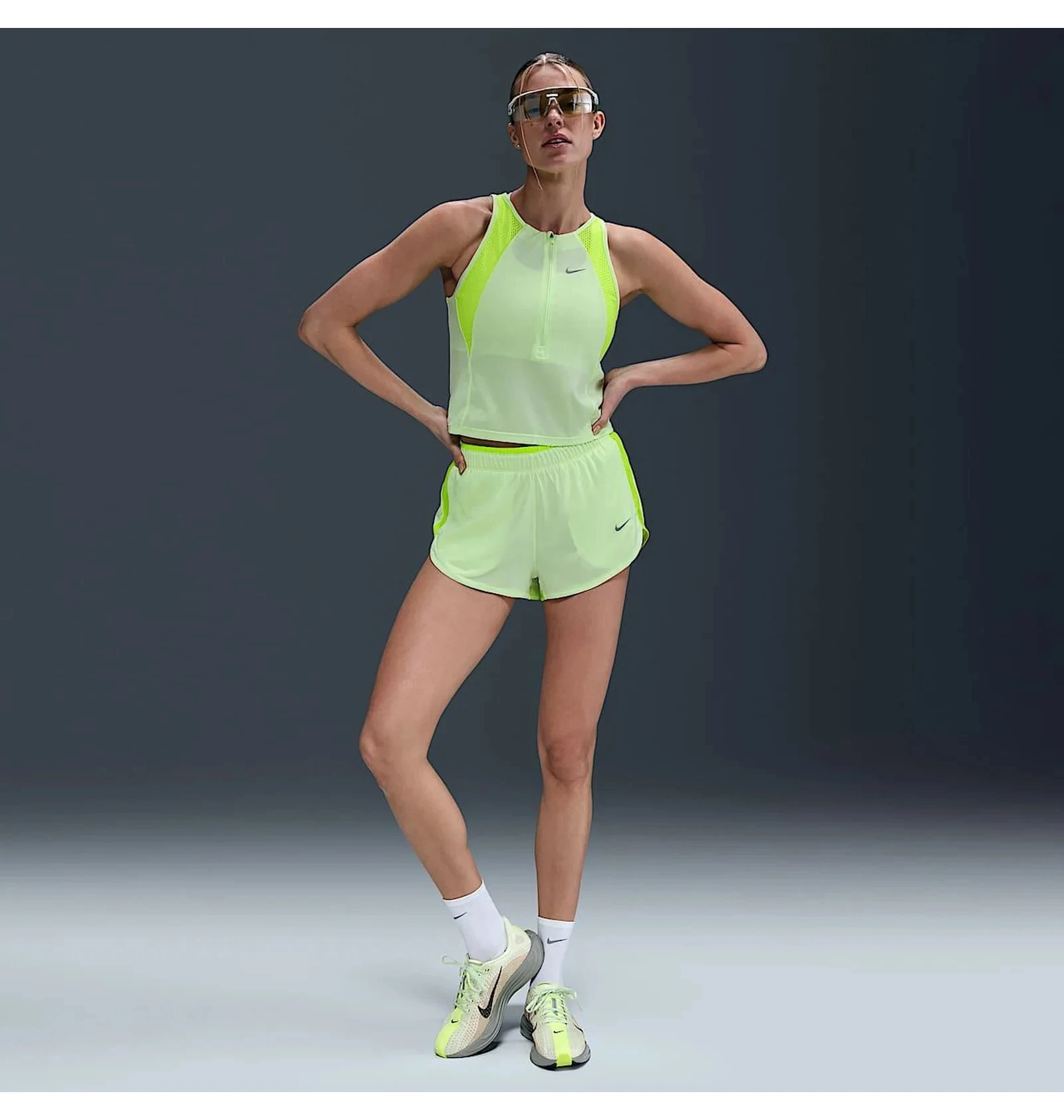 Майка жіноча Nike W DF Run NVLT Singlet HJ2238-701, L — фото 5