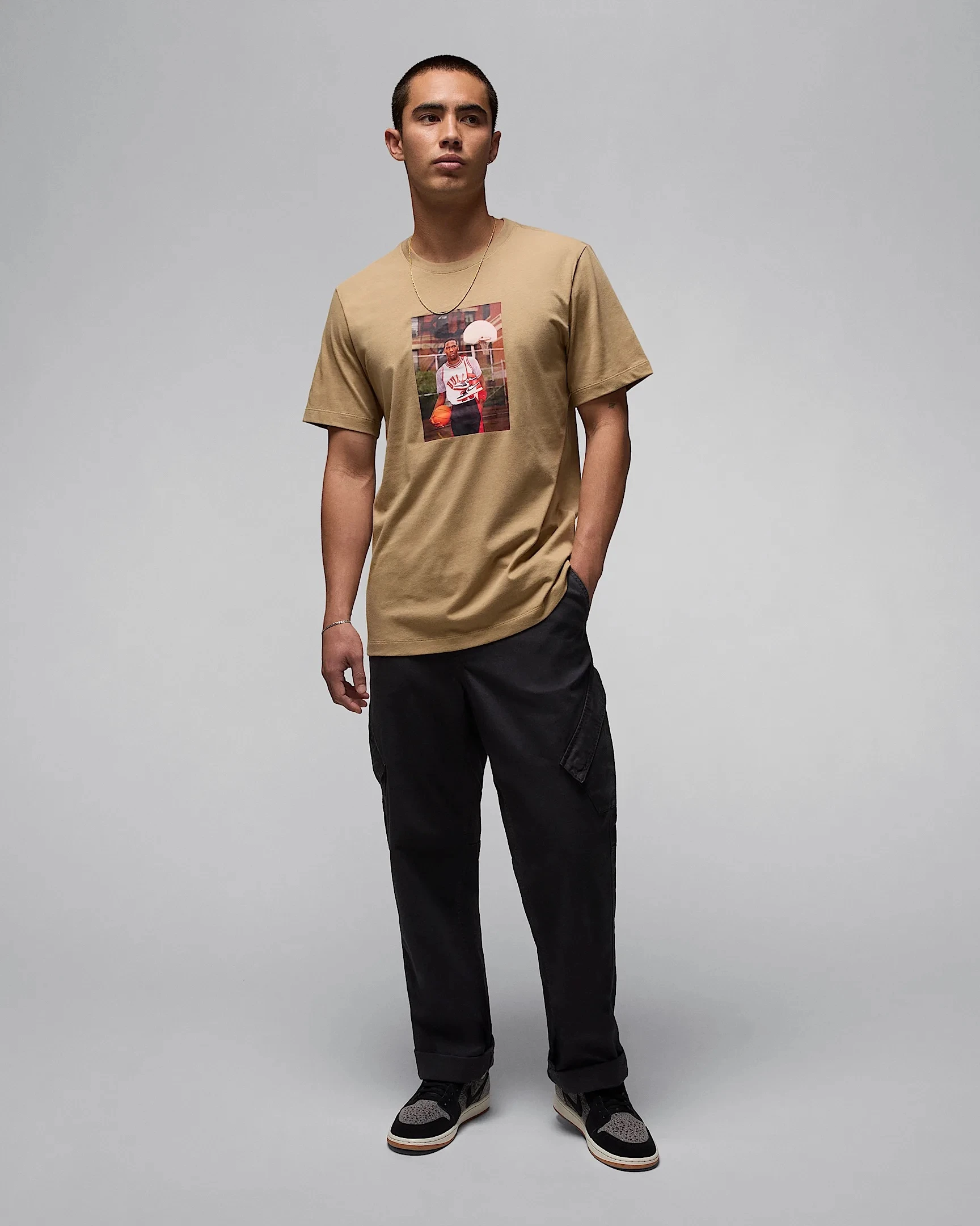 Футболка чоловіча Nike Jordan Brand Photo SS Crew HJ2354-257, M — фото 7
