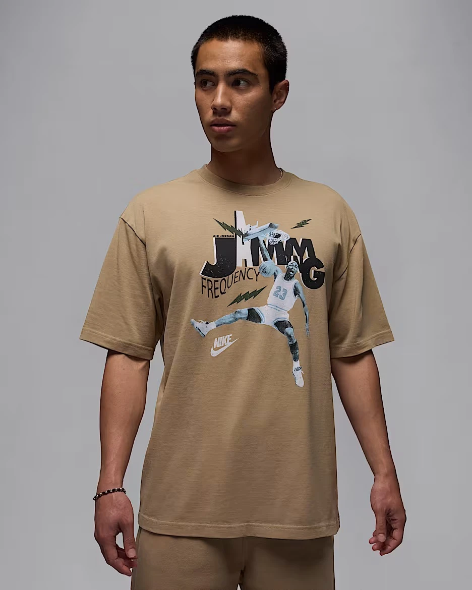 Футболка чоловіча Nike Jordan Brand Jam 85 SS Crew HJ2929-240, L — фото 2