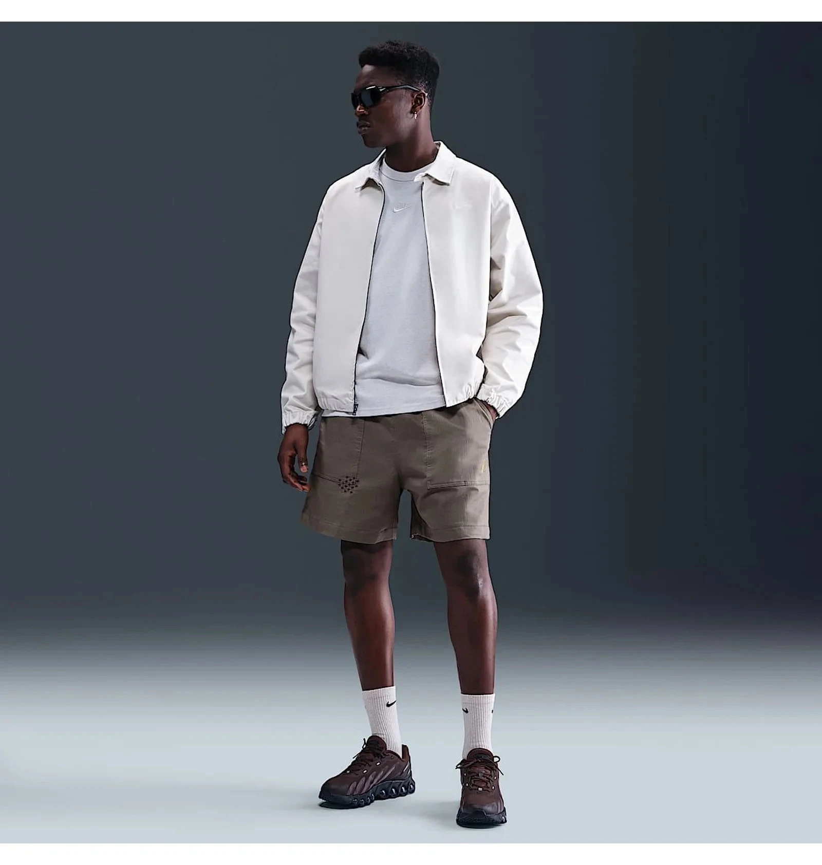 Чоловічі шорти NIKE M NL LINEN LND SHORT SASHIKO HJ2978-289, L — фото 2