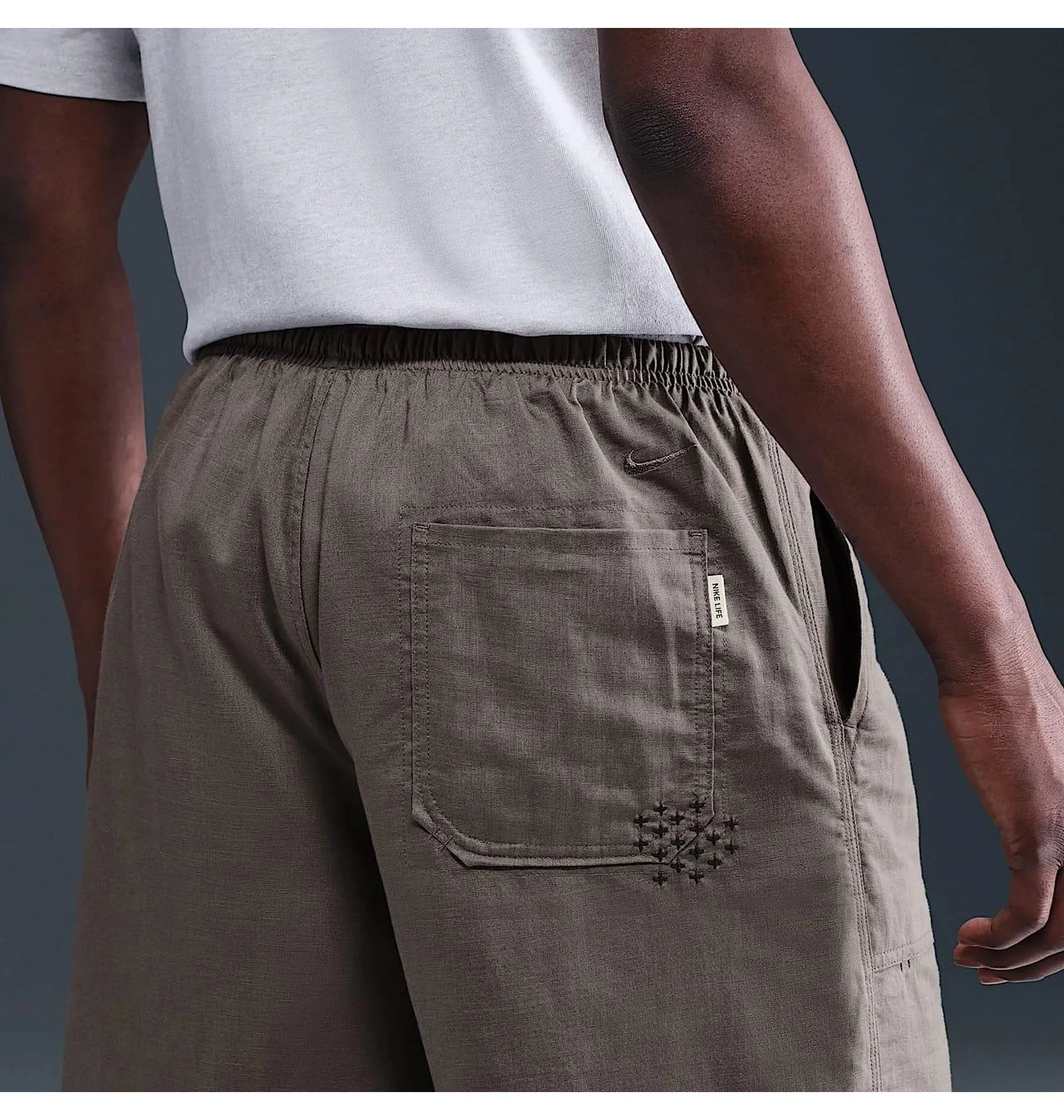 Чоловічі шорти NIKE M NL LINEN LND SHORT SASHIKO HJ2978-289, L — фото 4