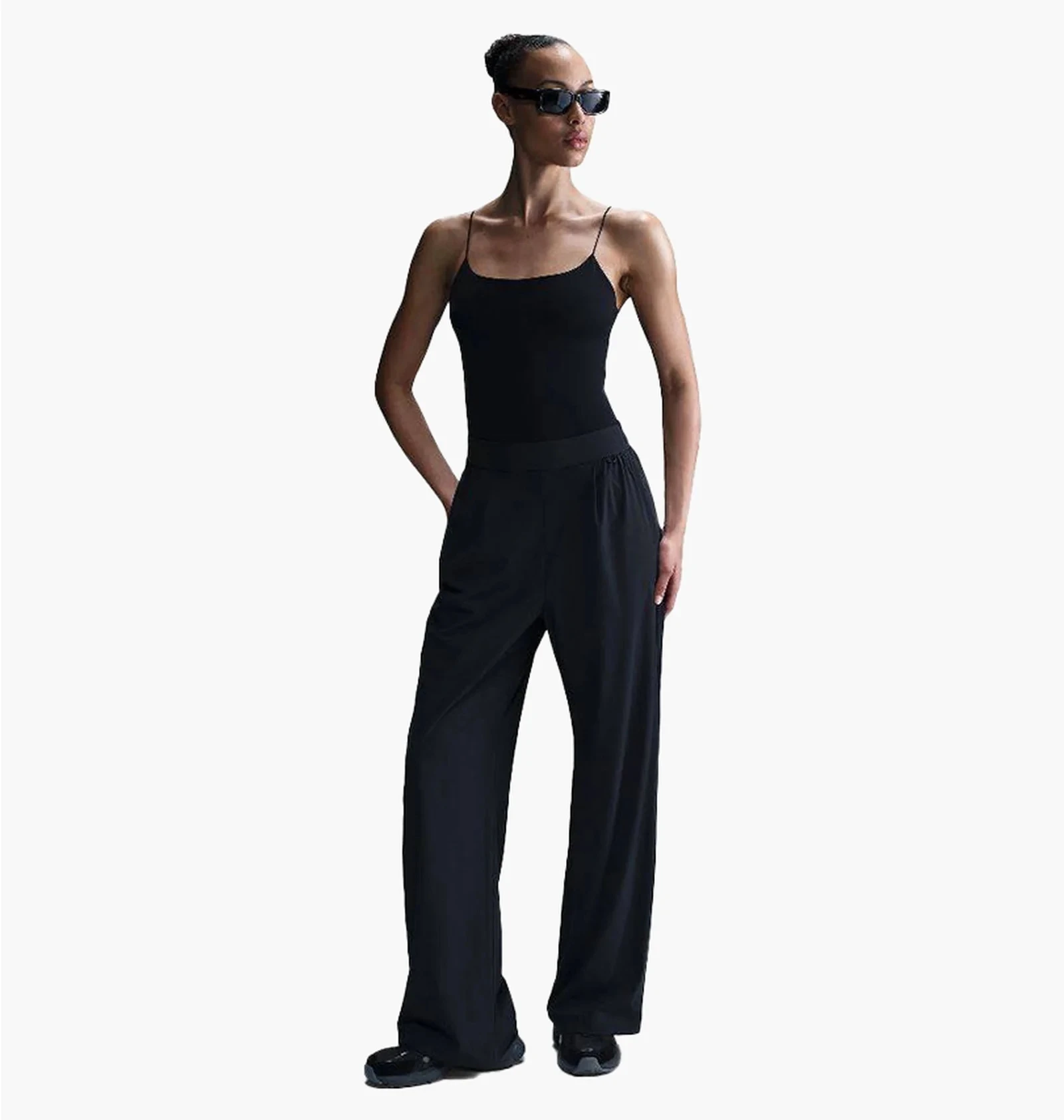 Штани жіночі NIKE W NK ETC Dri-FIT HR WD LEG PANT WVN HM8389-010, L — фото 2