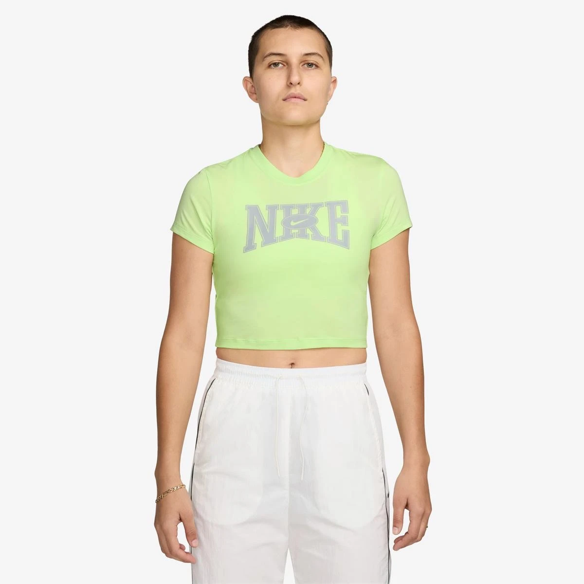 Футболка жіноча NIKE W NSW SLIM CROP TEE STREET HQ1709-360, S — фото 2