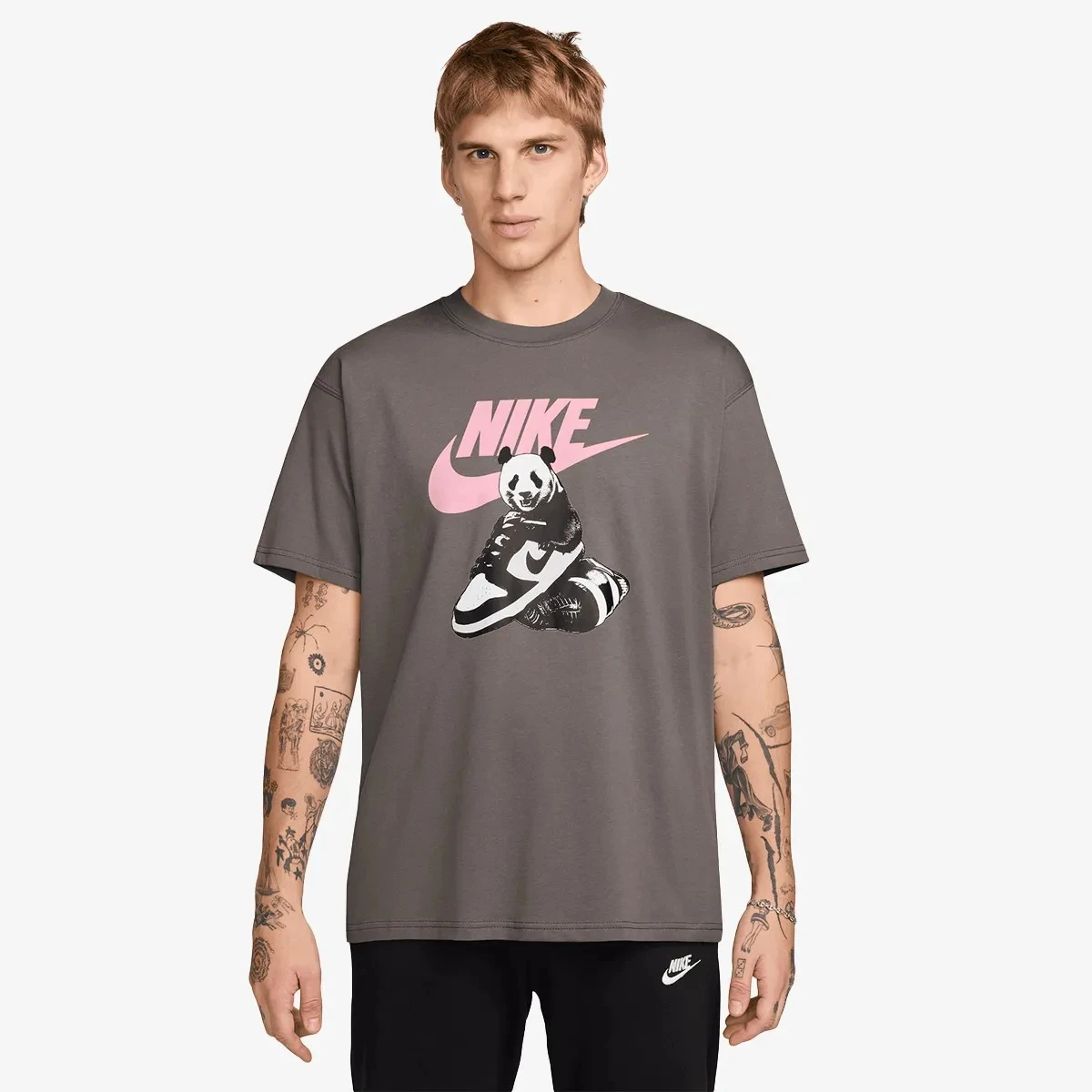 Футболка чоловіча Nike Nsw Tee Fw Mbr Cnct Fa25 Brown (HQ9244-289) — фото 1