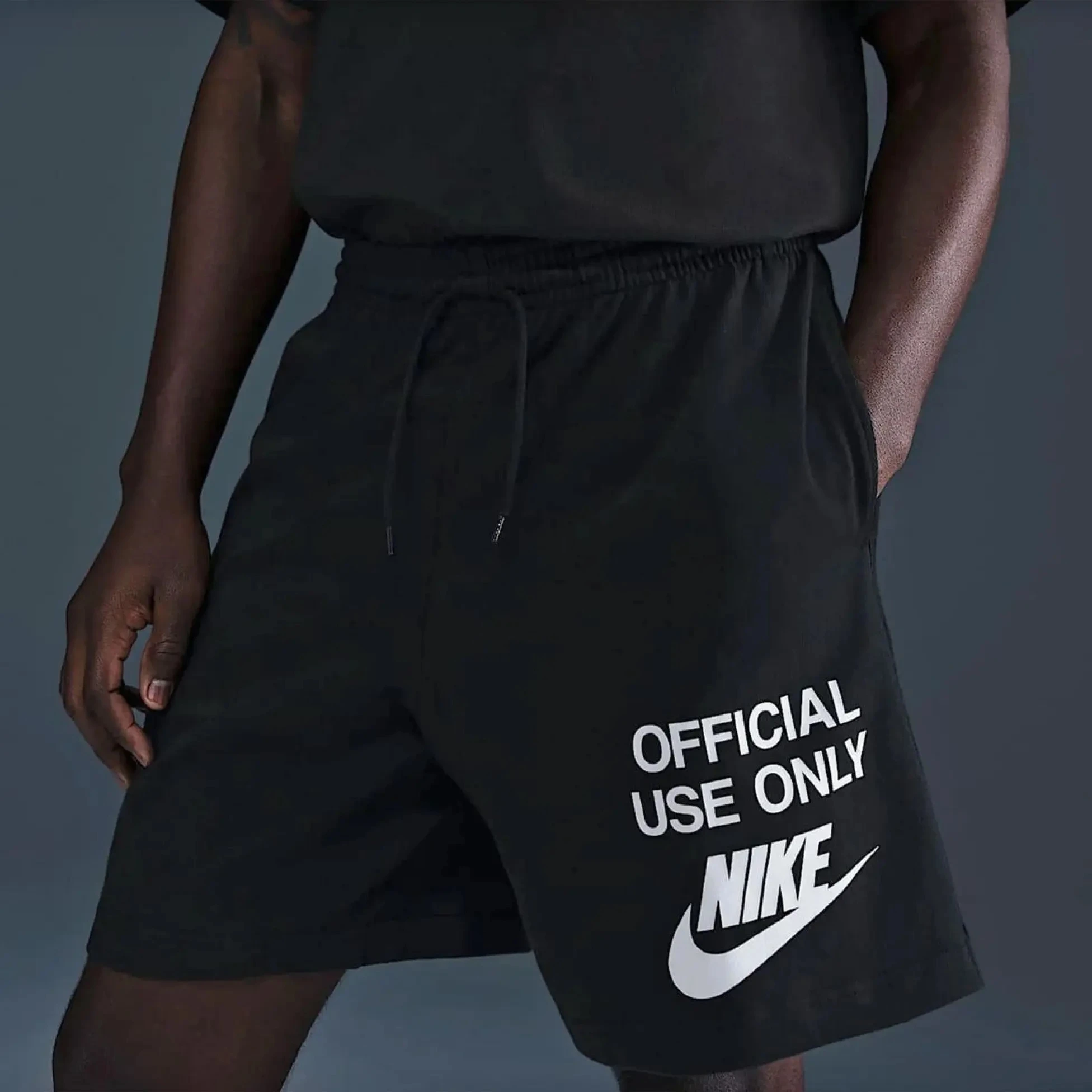 Шорти чоловічі Nike Club Knit Shorts Black (IB8413-010) — фото 1