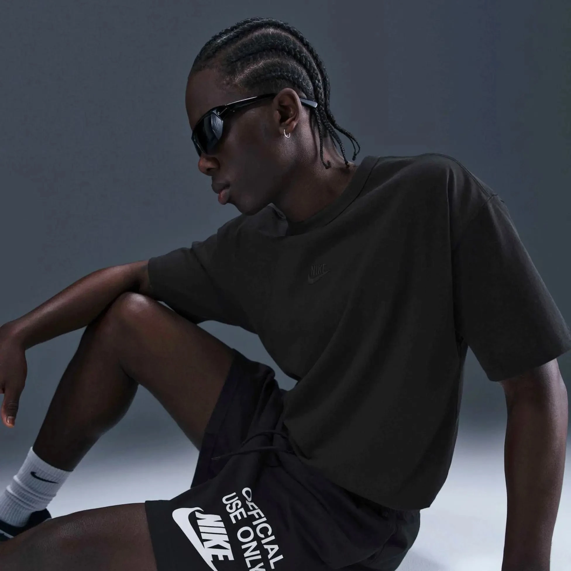Шорти чоловічі Nike Club Knit Shorts Black (IB8413-010) — фото 3