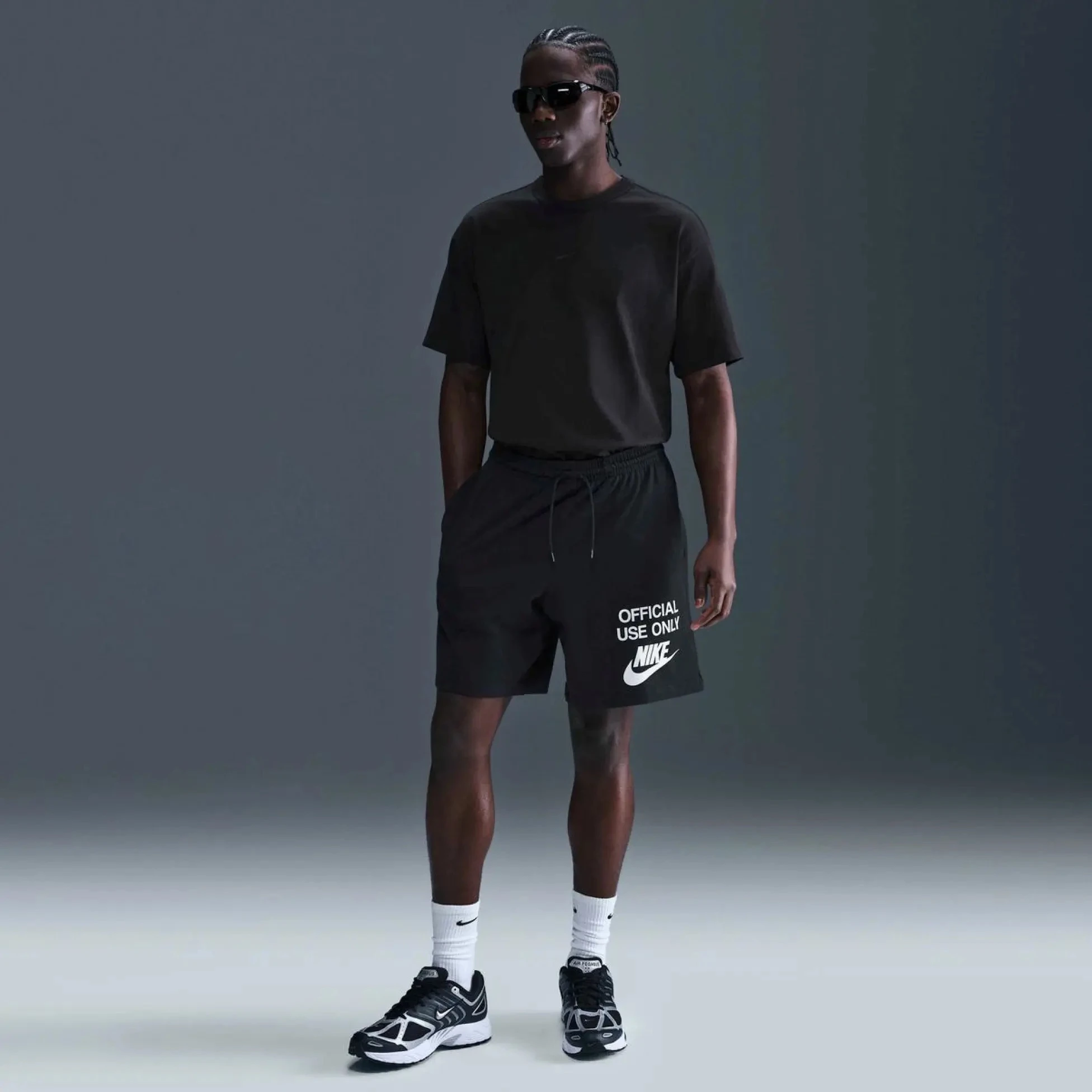 Шорти чоловічі Nike Club Knit Shorts Black (IB8413-010) — фото 4