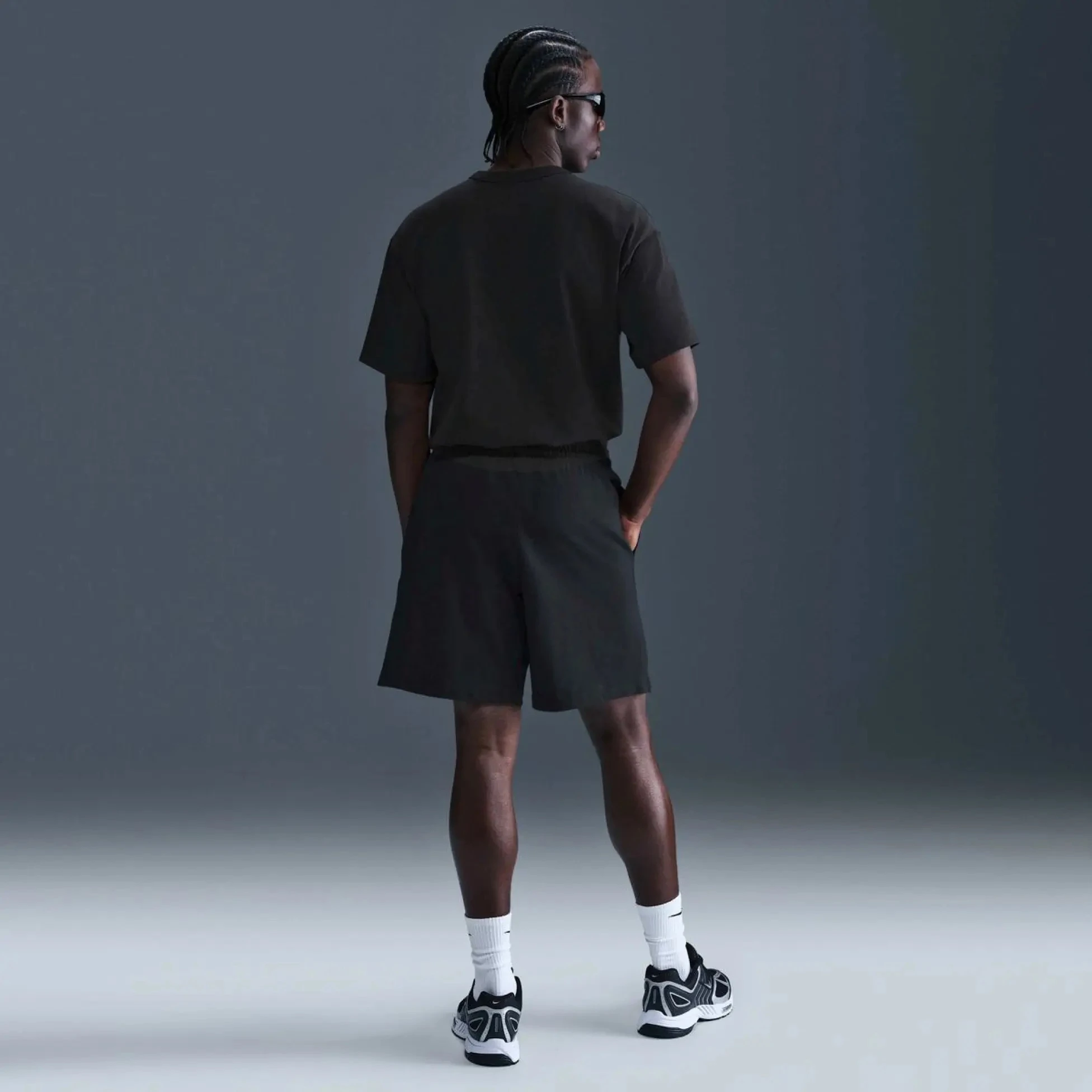 Шорти чоловічі Nike Club Knit Shorts Black (IB8413-010) — фото 5