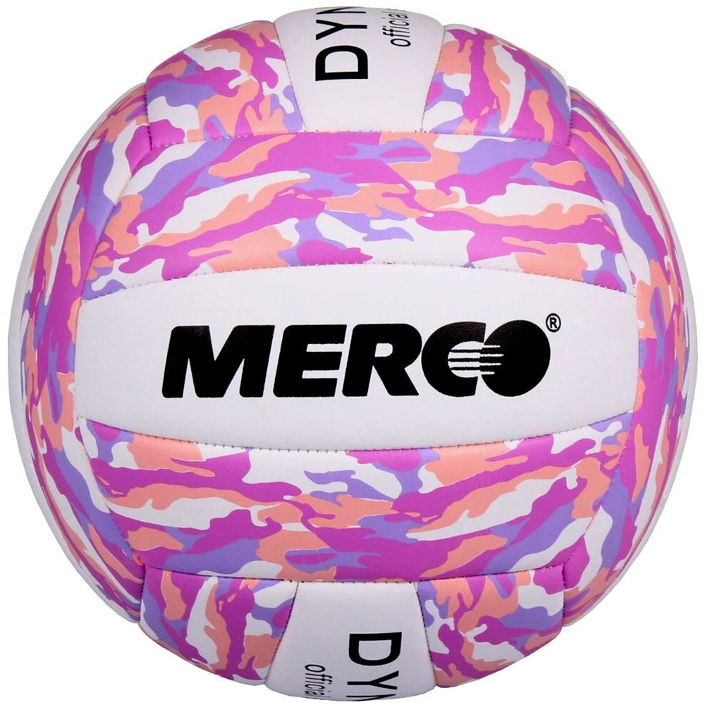 М'яч волейбольний Merco Dynamic volleyball ball white/pink — фото 2