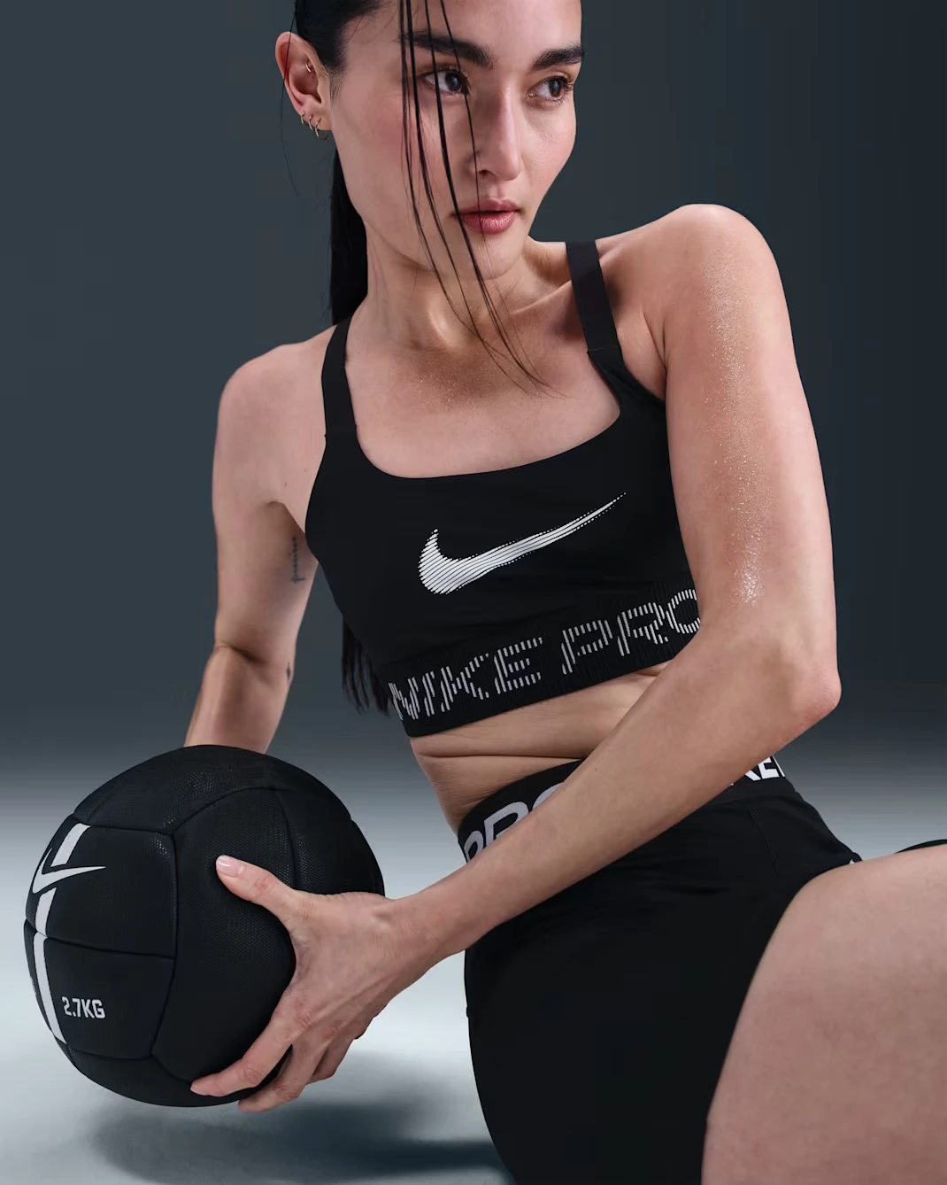 Жіночий топ NIKE W NP LS BRA TT GRX IF3973-010, M — фото 4
