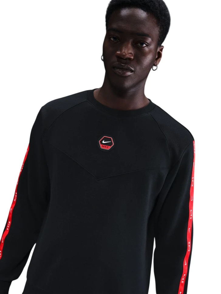Кофта чоловіча Nike Nsw Cs Crew Flc Bb Black (IH4286-010) — фото 5