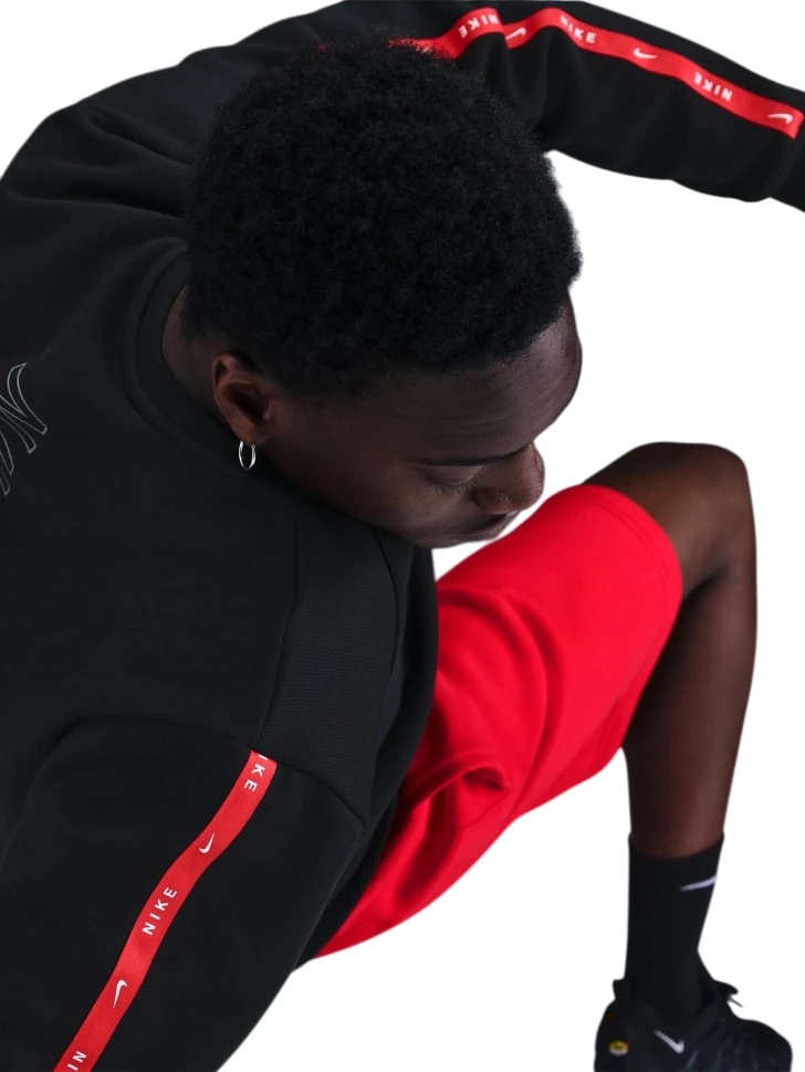 Кофта чоловіча Nike Nsw Cs Crew Flc Bb Black (IH4286-010) — фото 7