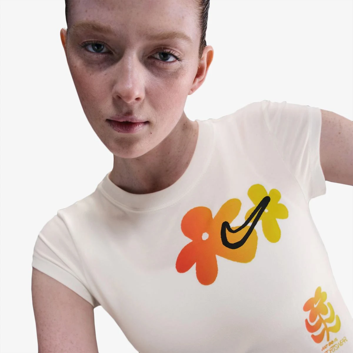 Футболка жіноча NIKE W NSW SS TEE BABY GRX SPD IH8476-100, L — фото 5