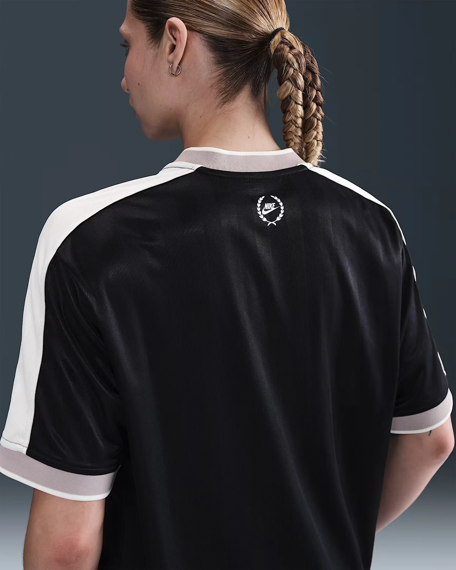 Футболка жіноча NIKE W NSW V NECK JERSEY IH8504-010, L — фото 3