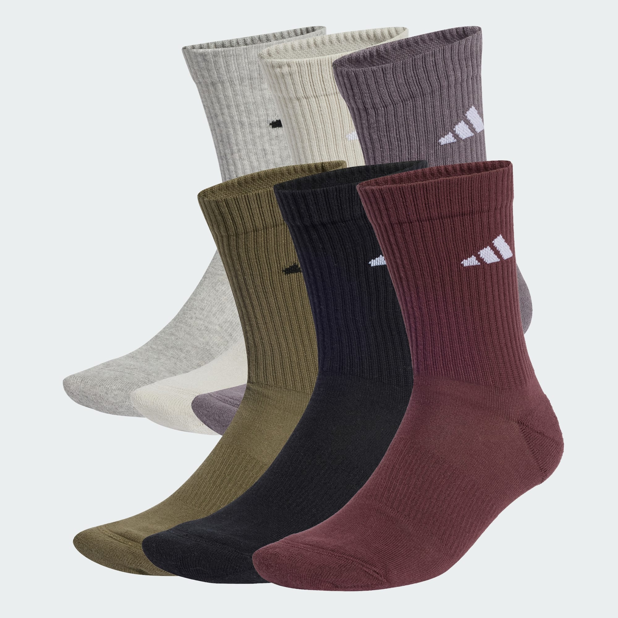 Шкарпетки Adidas Cushioned Crew Socks 6P (JP1716) — фото 1