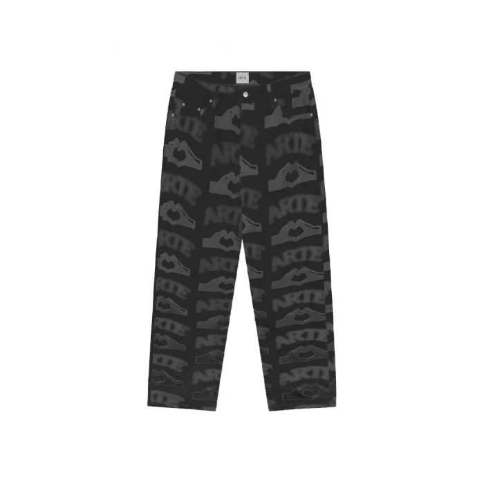Брюки чоловічі Arte Arte Heart Print Pants Laser (SS25-006P.1) — фото 3
