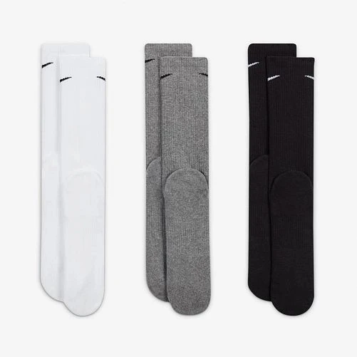 Шкарпетки Nike U NK EVERYDAY PLUS CUSH CREW 3 пари — фото 6