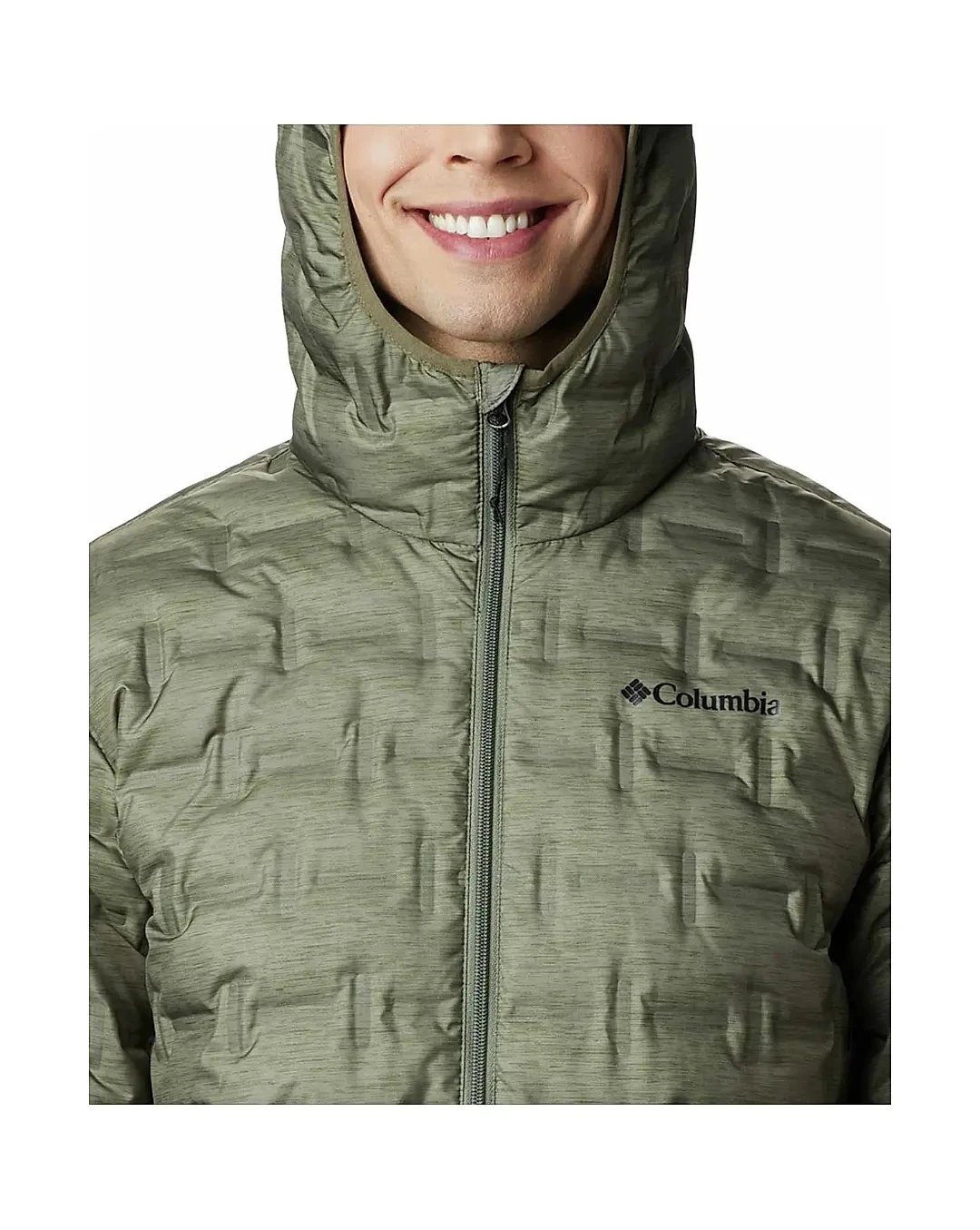 Оригінальний чоловічий пуховик Columbia Delta Ridge Down Hooded Jacket — фото 4