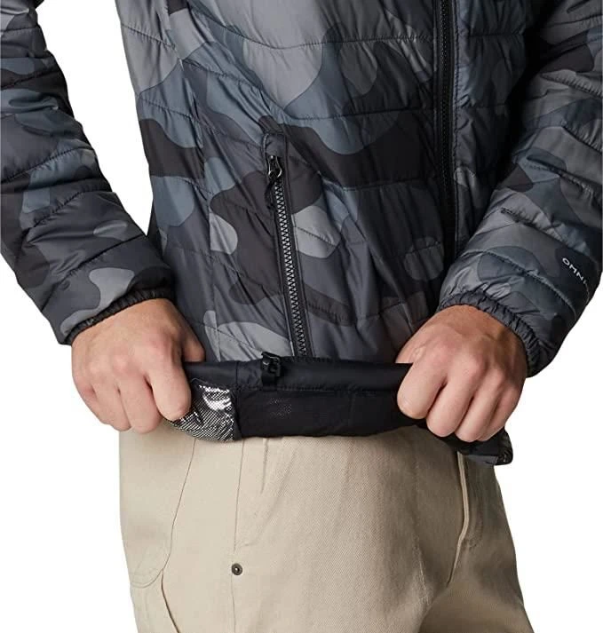 Оригінальна чоловіча куртка Columbia Powder Lite Hooded Jacket Omni-heat — фото 5