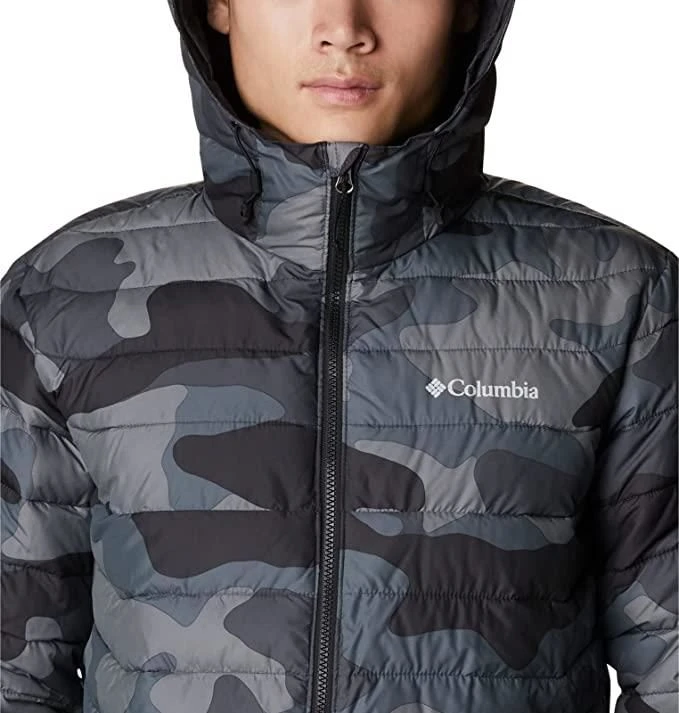 Оригінальна чоловіча куртка Columbia Powder Lite Hooded Jacket Omni-heat — фото 6