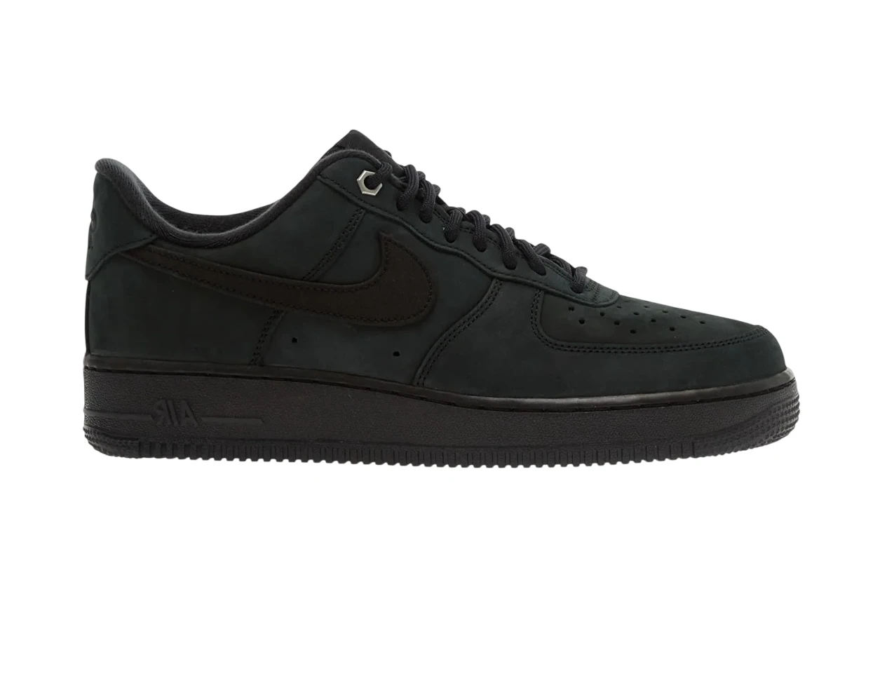 Кросівки Nike Air Force 1 Low Black Nubuck — фото 1