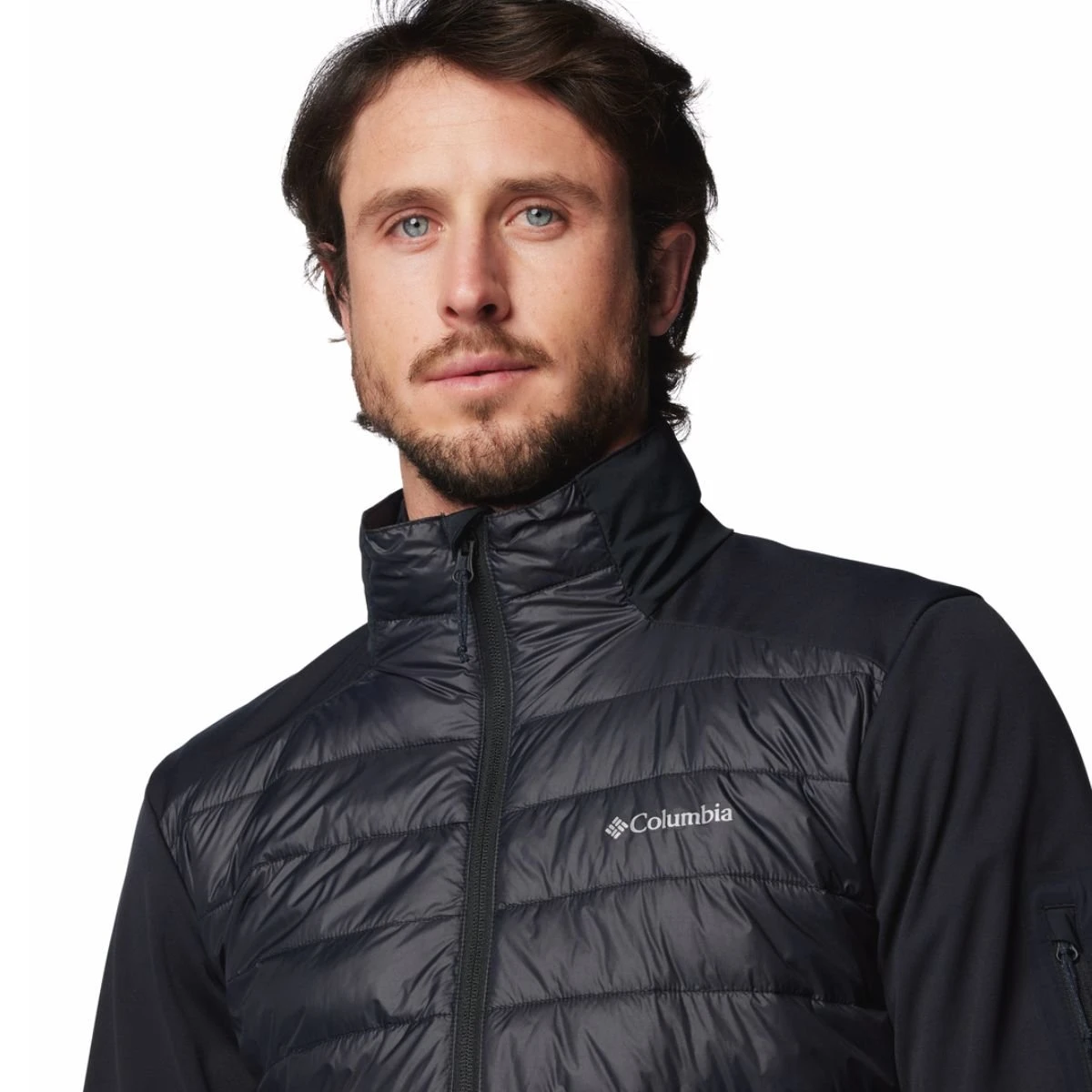 Куртка чоловіча Columbia Tech Hybrid Softshell Black (WX7913-010) — фото 5