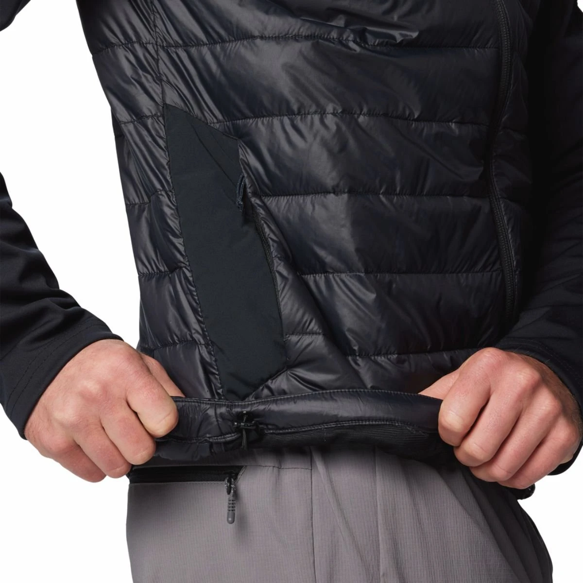 Куртка чоловіча Columbia Tech Hybrid Softshell Black (WX7913-010) — фото 6