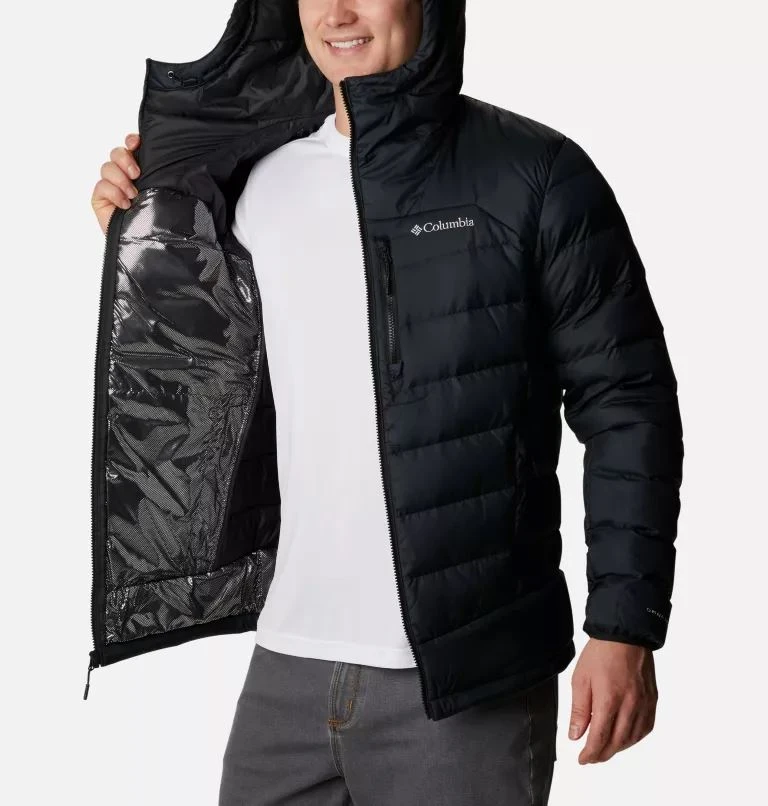 Оригінальна чоловіча куртка Columbia Autumn Park™ Down Hooded Jacket Omni-heat — фото 3