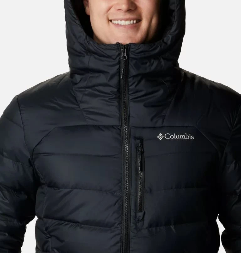 Оригінальна чоловіча куртка Columbia Autumn Park™ Down Hooded Jacket Omni-heat — фото 4