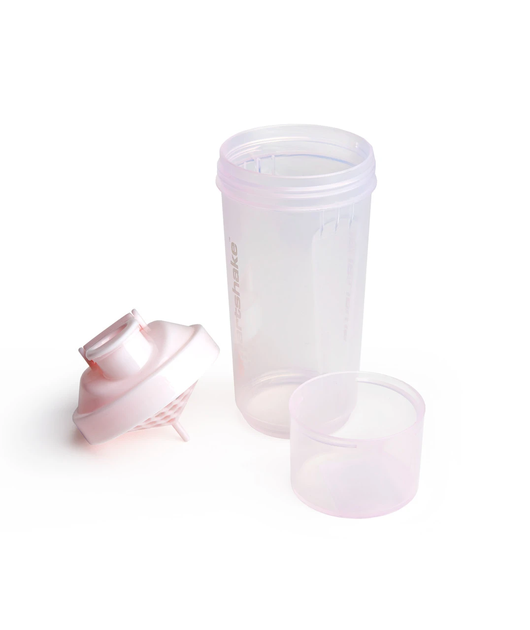 Шейкер спортивний SmartShake Slim 500ml Cotton Pink (Light Lavender) — фото 2