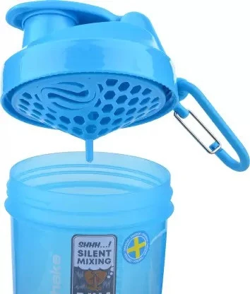 Шейкер спортивний SmartShake Original2GO 600ml Neon Blue — фото 7